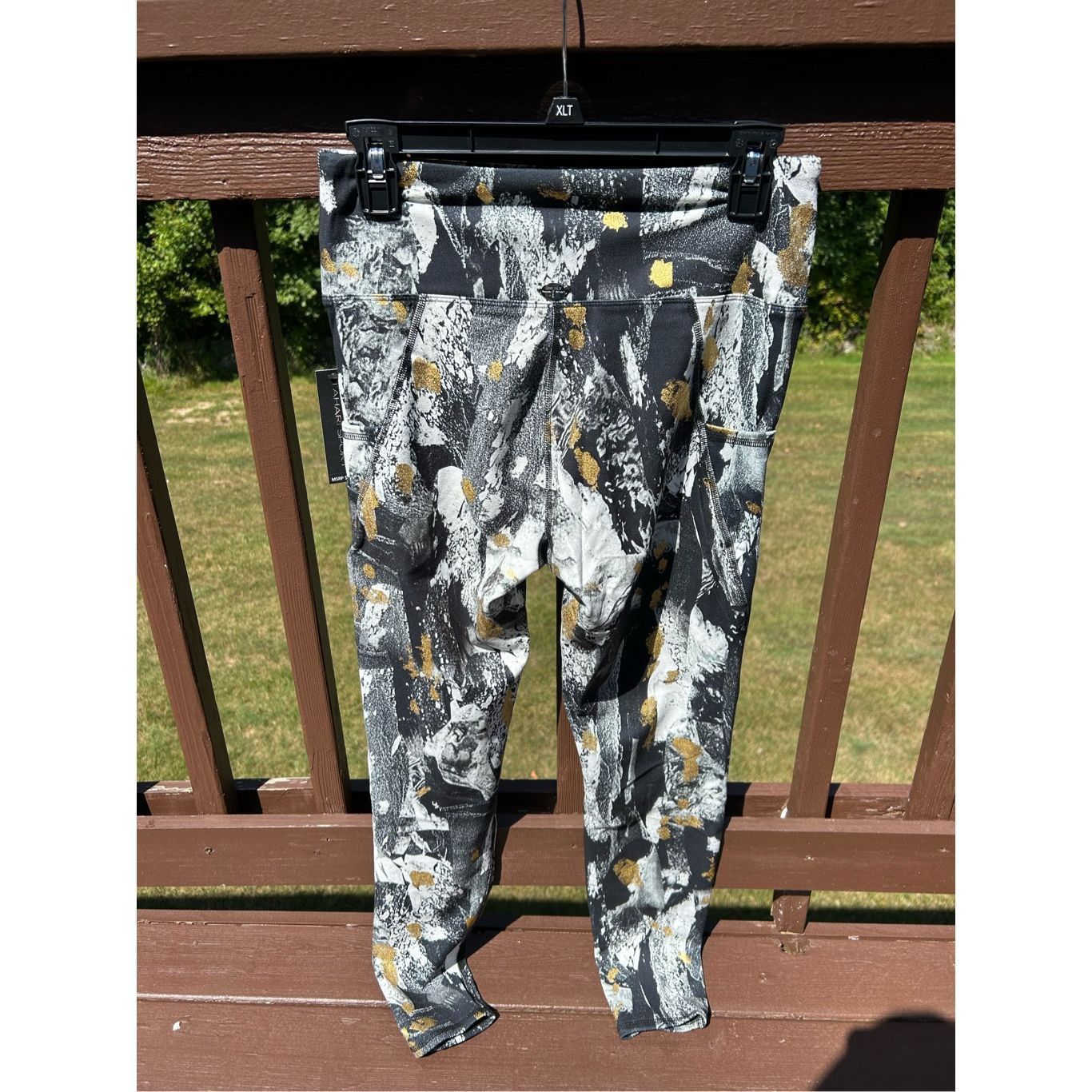 Other Tahari Sport Women’s Camouflage Abstract Side Cell Pocket At Size 30" / US 8 / IT 44 - 6 Thumbnail