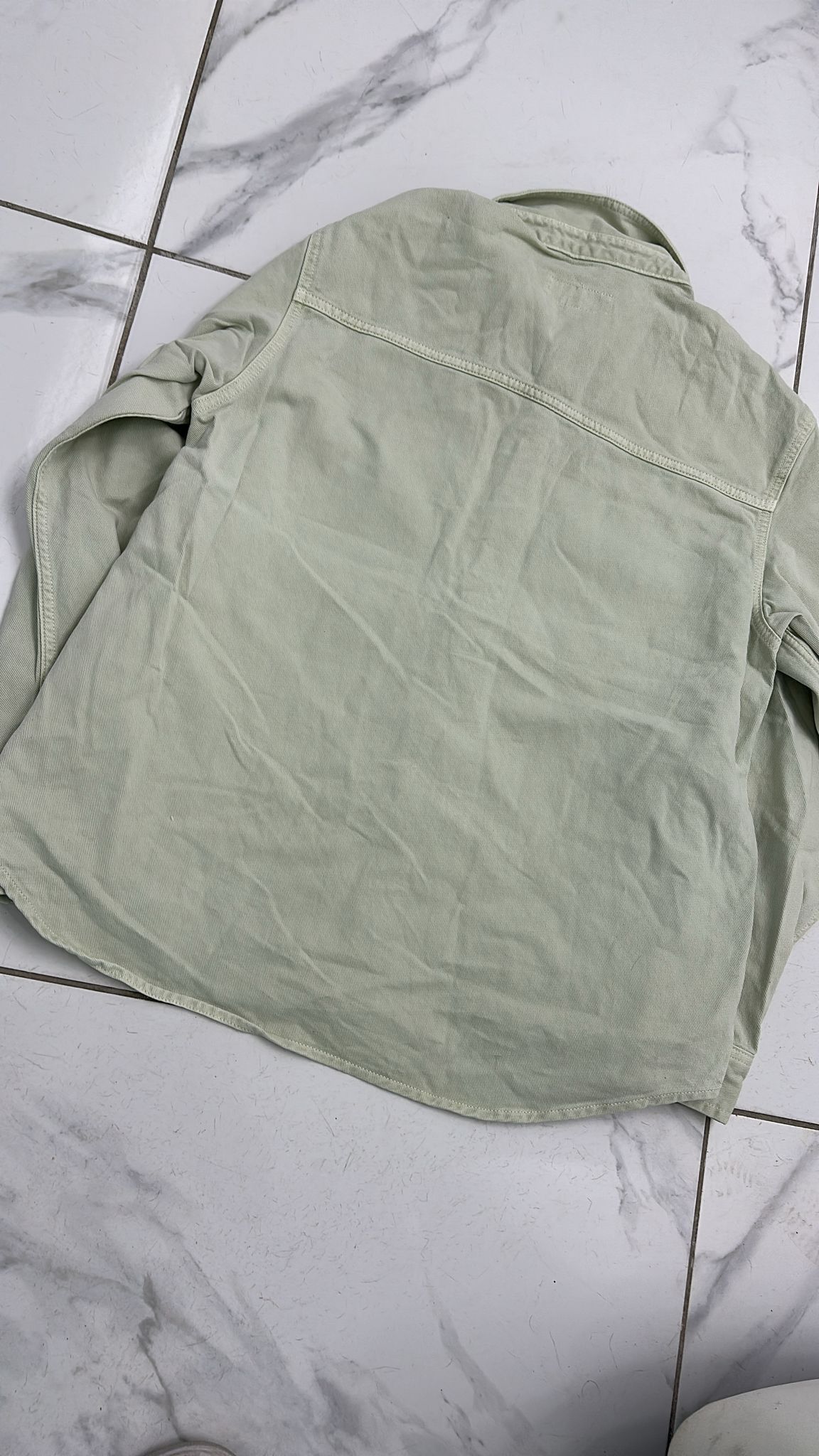 Stussy × Vintage Stüssy FW22 Western Denim Shirt Cream Medium Size US M / EU 48-50 / 2 - 5 Thumbnail