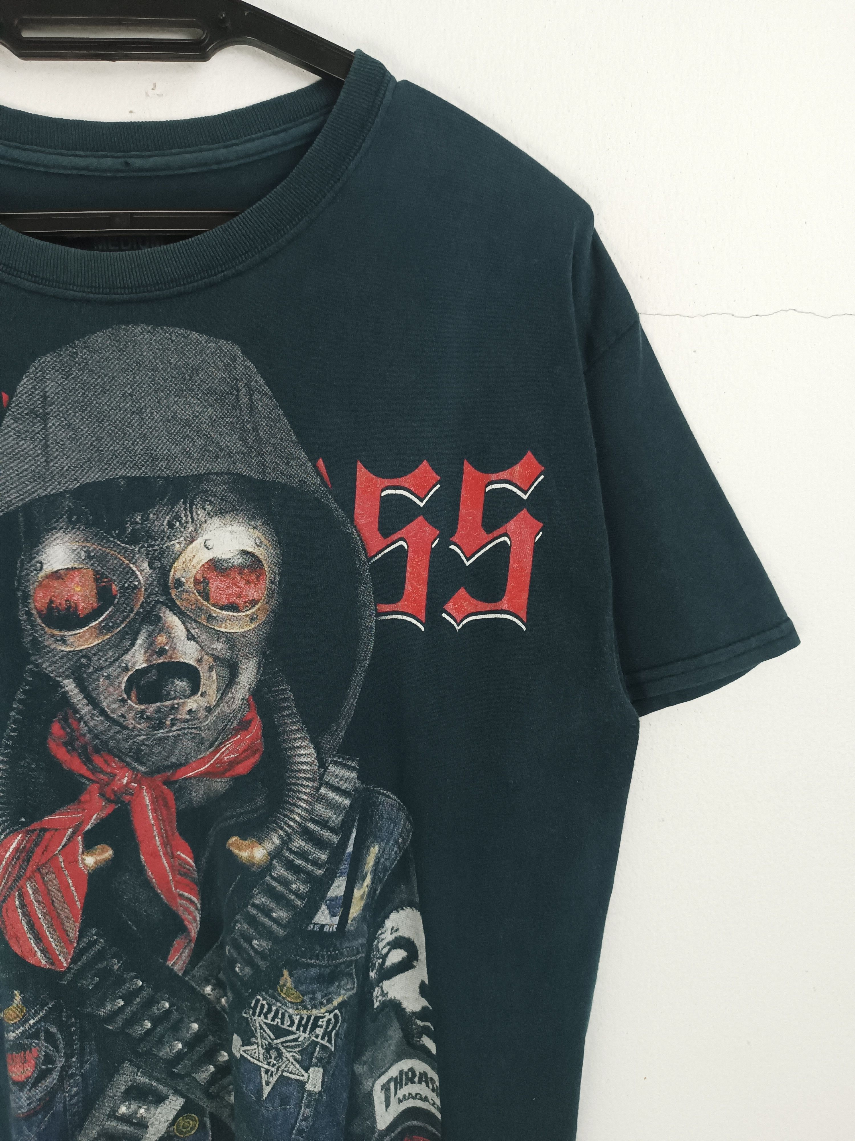 Vintage VINTAGE DEADEND DEATHLESS PUNK METAL MASK ROCK TEE Size US M / EU 48-50 / 2 - 6 Thumbnail