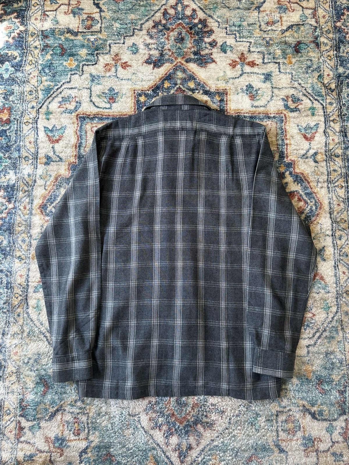 Vintage Vintage 1980s Miller Plaid Button-up Shirt Size XL Size US XL / EU 56 / 4 - 2 Thumbnail