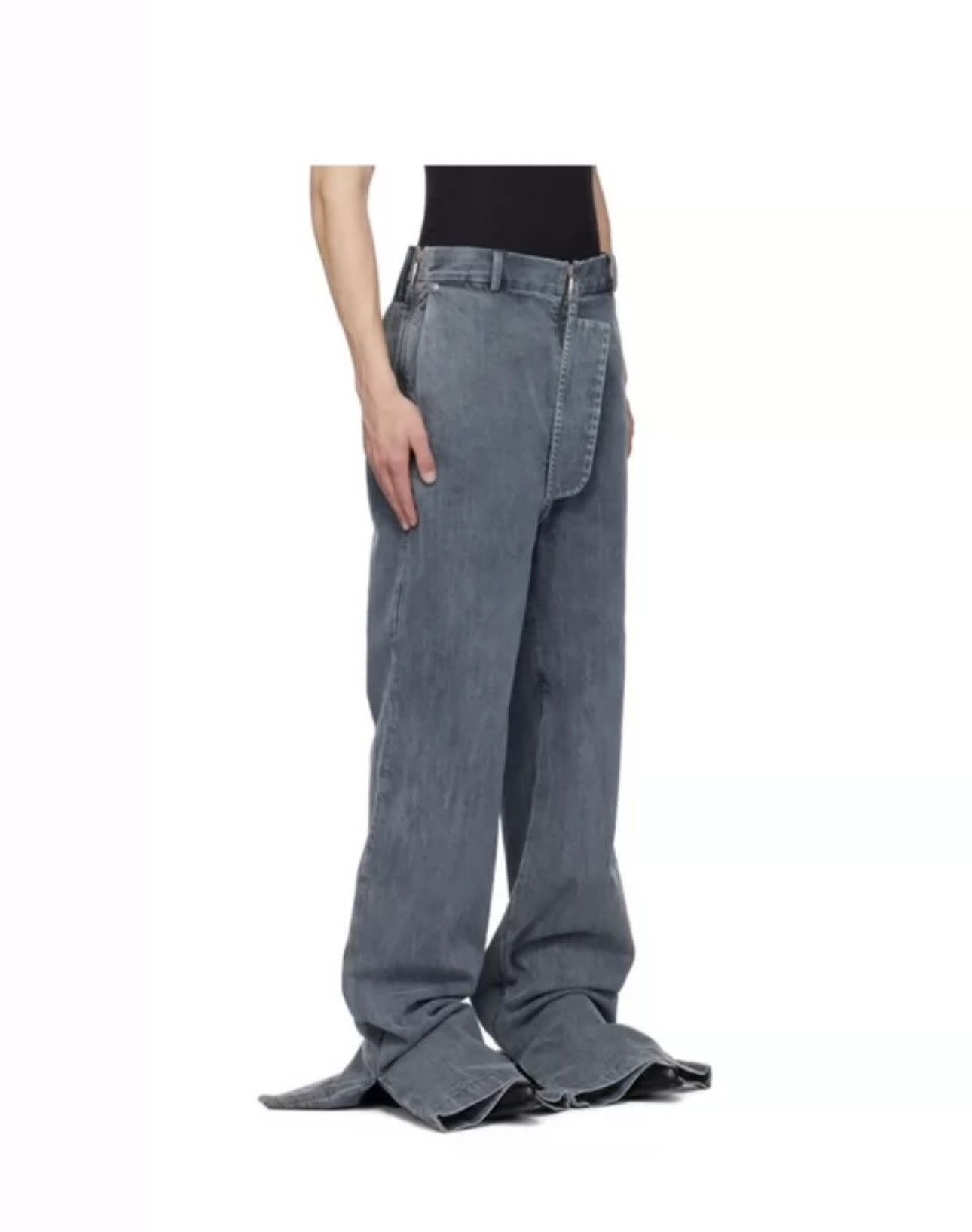 image of Anonymous Club Denim Jeans in Grey, Men's (Size 30)