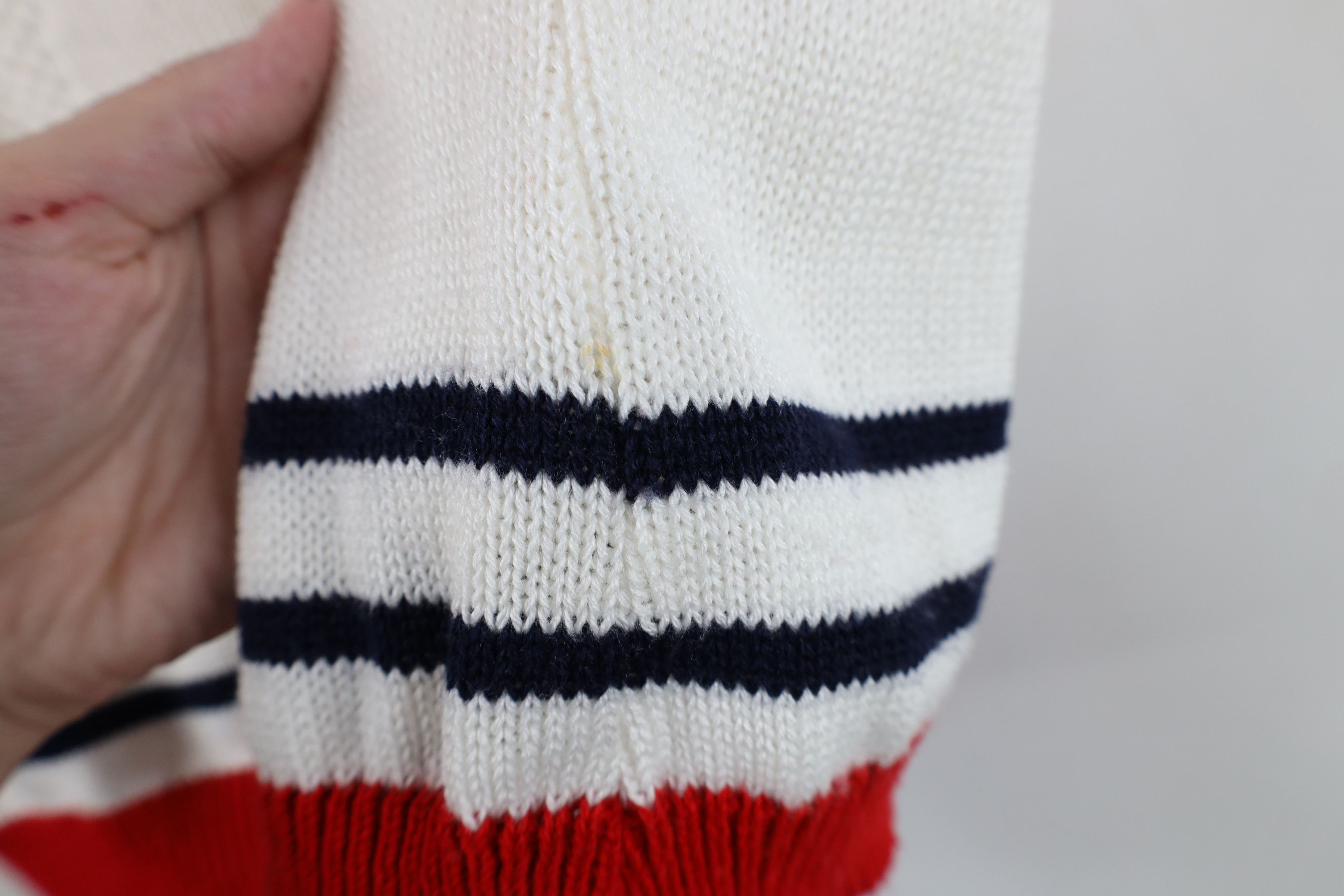 Vintage Vintage 70s 80s Streetwear Sailboat Knit Sweater Vest USA Size M / US 6-8 / IT 42-44 - 9 Thumbnail