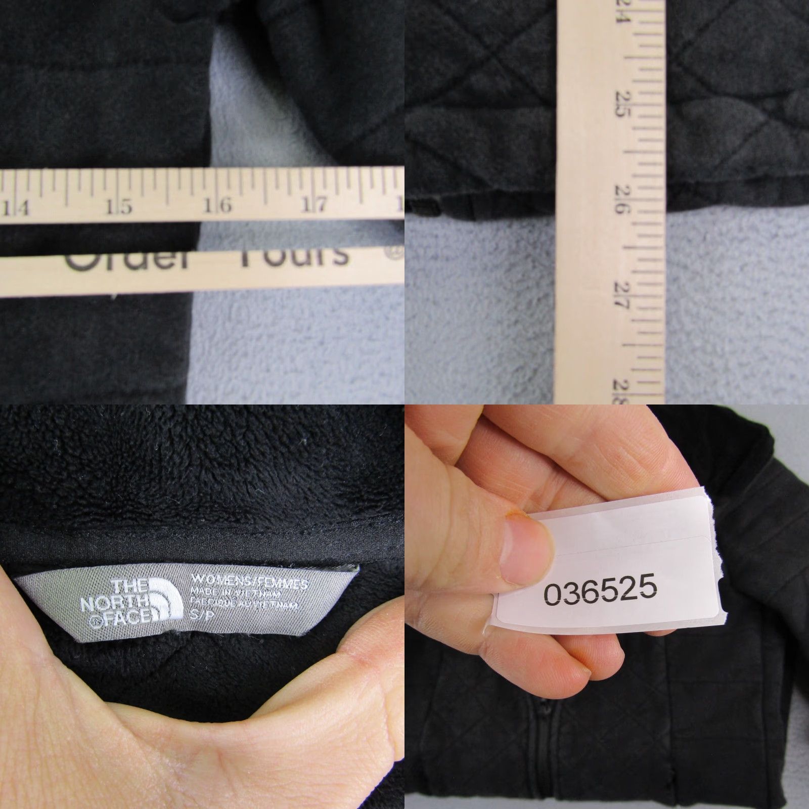 The North Face **North Face Women Small Black Caroluna Quilted Jacket** User: North Face Women Small Black Caroluna Quilted Jacket ^ Size S / US 4 / IT 40 - 8 Thumbnail