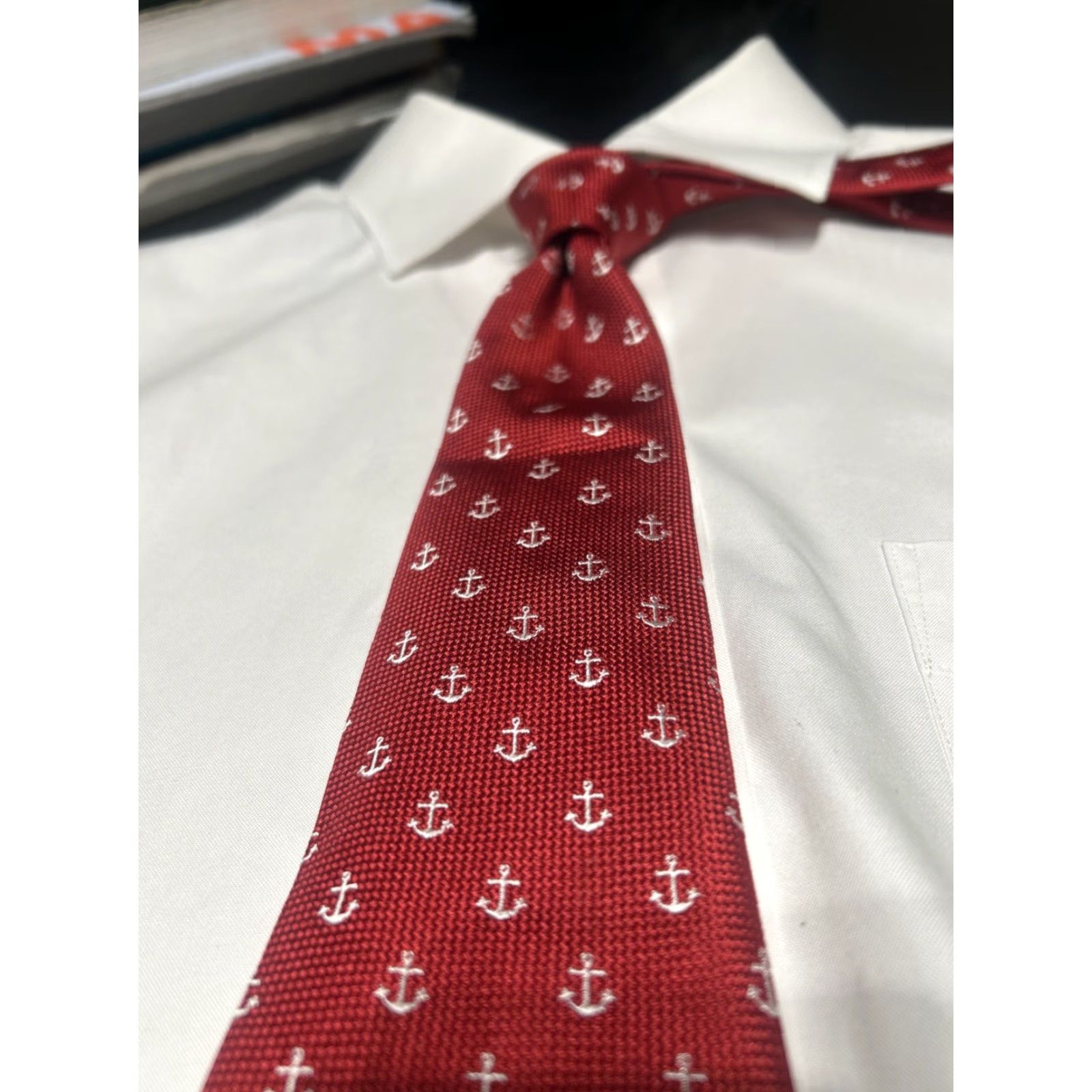 Brooks Brothers Brooks Brothers Maker Red Italian Silk Tie Size ONE SIZE - 4 Thumbnail