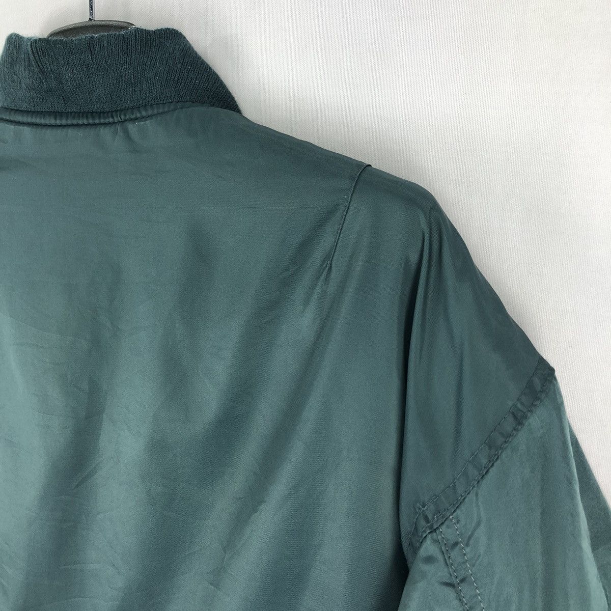 Japanese Brand Vintage Thrashed Bomber Jacket MA-1 Reversible Distressed Size US XL / EU 56 / 4 - 5 Thumbnail