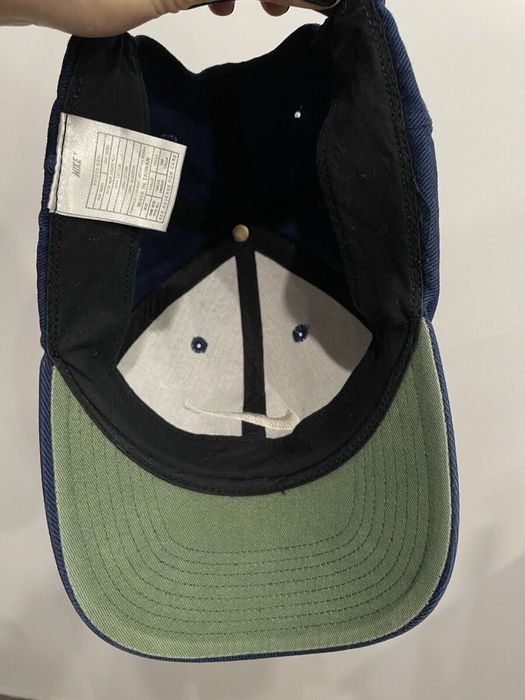 Nike VINTAGE NIKE CAP HAT MENS BLUE 1990s 90s | Grailed