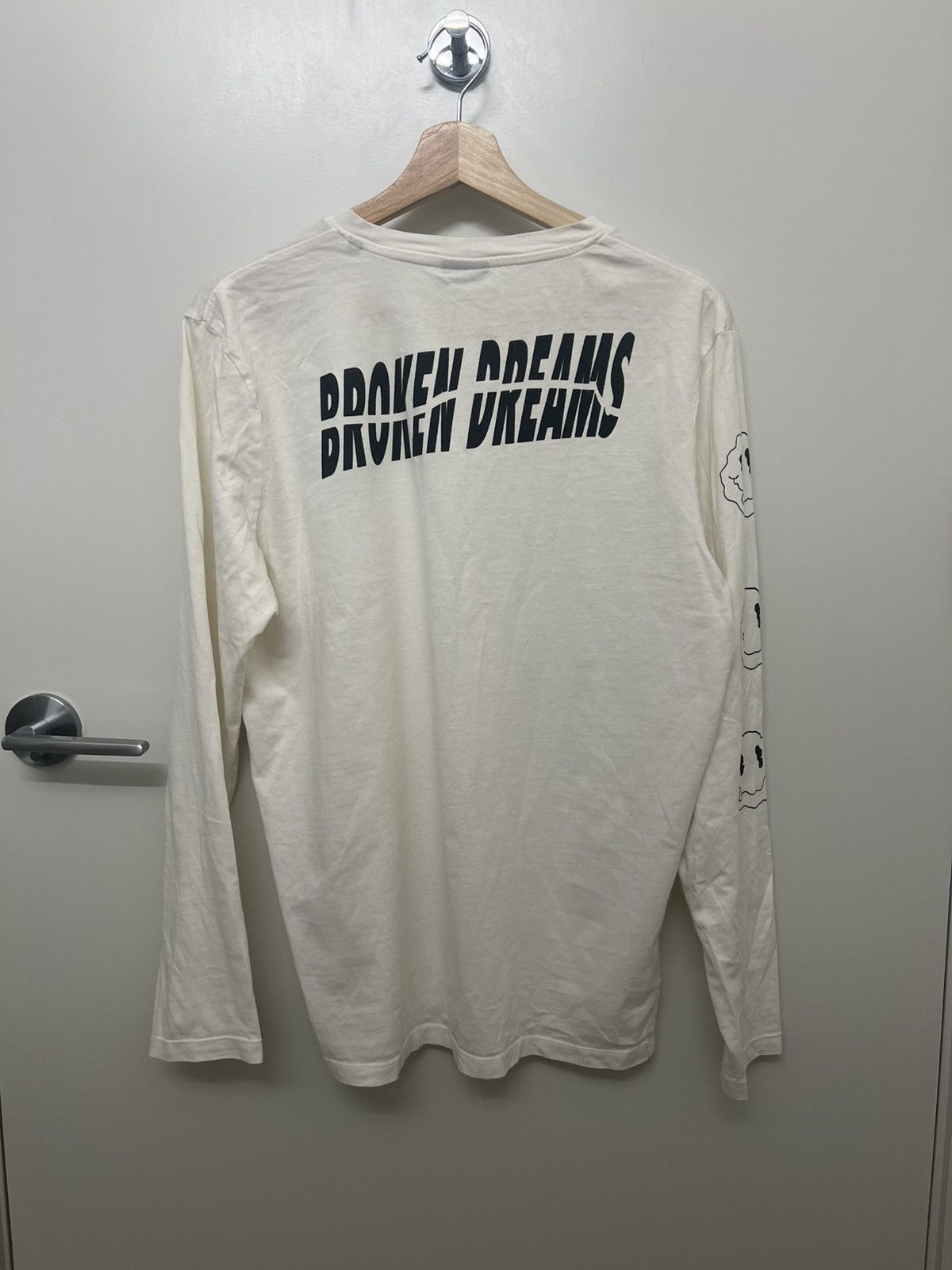 Jack & Jones Jack & Jones White Long Sleeve Shirt Sz L – “Broken Dreams” Size US L / EU 52-54 / 3 - 2 Thumbnail