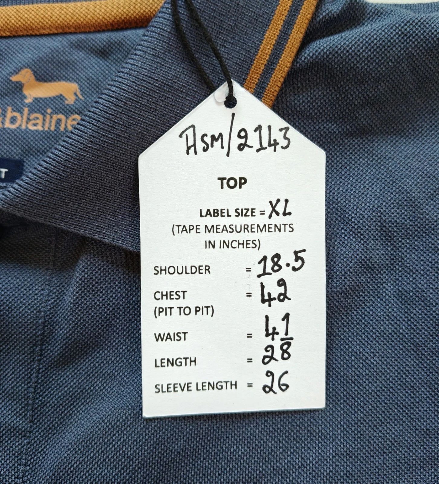 Harmont & Blaine Harmont & Blaine Longsleeves Polo Shirt ASM/2143 Size US XL / EU 56 / 4 - 6 Thumbnail
