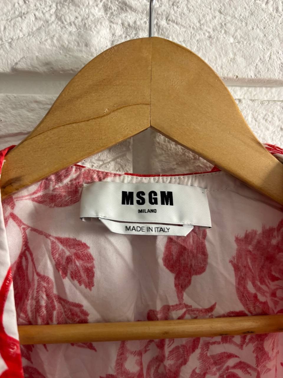 MSGM MSGM women floral printed blouse Milano EST 2009 Size XS / US 0-2 / IT 36-38 - 10 Thumbnail