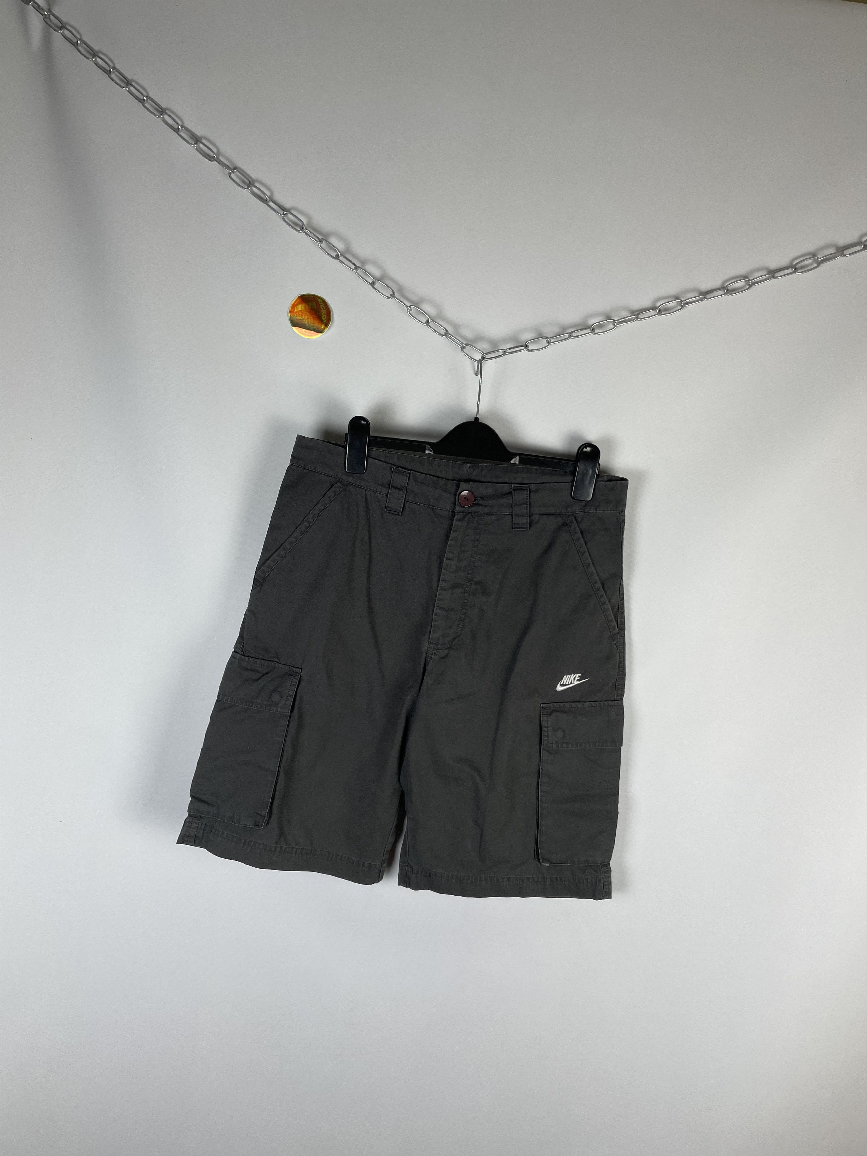 Nike Vintage Cargo Nike Shorts Y2k Size US 30 / EU 46 - 2 Thumbnail