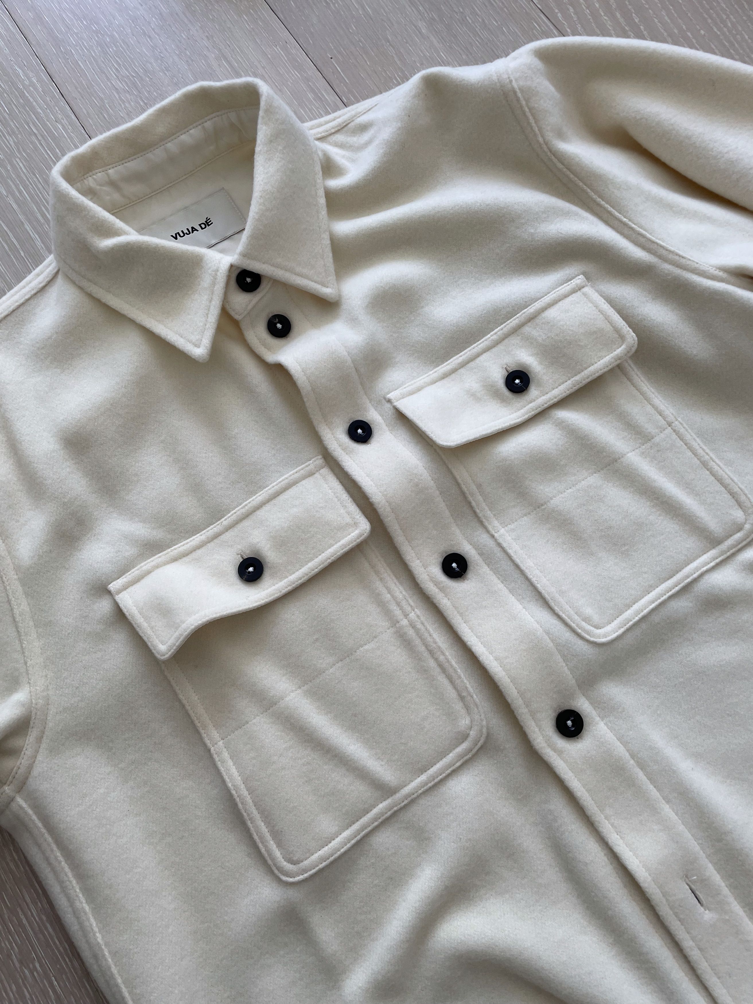 Vuja De Vuja De Moderado Wool Overshirt Jacket Size US S / EU 44-46 / 1 - 3 Thumbnail