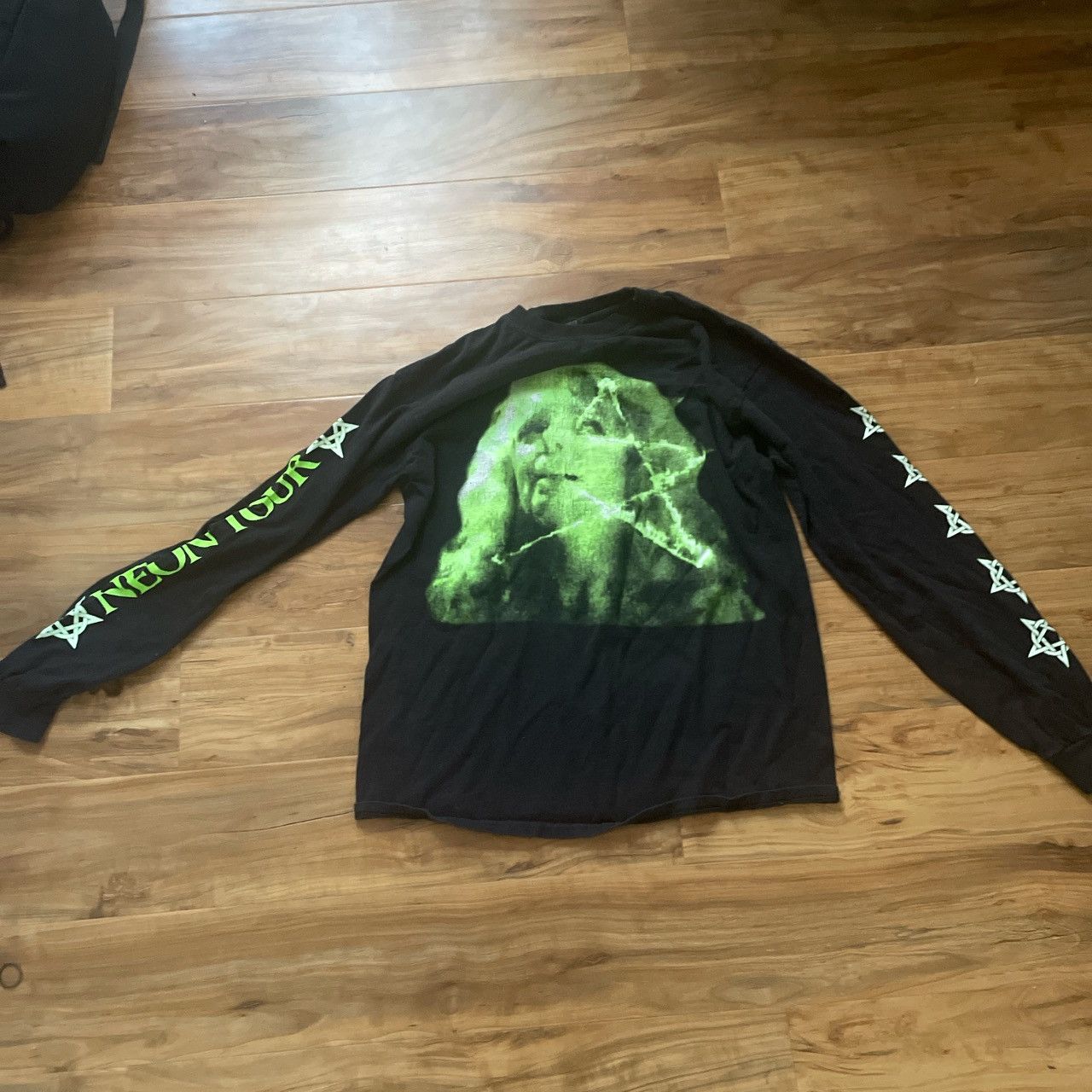 image of Playboi Carti Neon Tour Merch in Black, Men's (Size Medium)