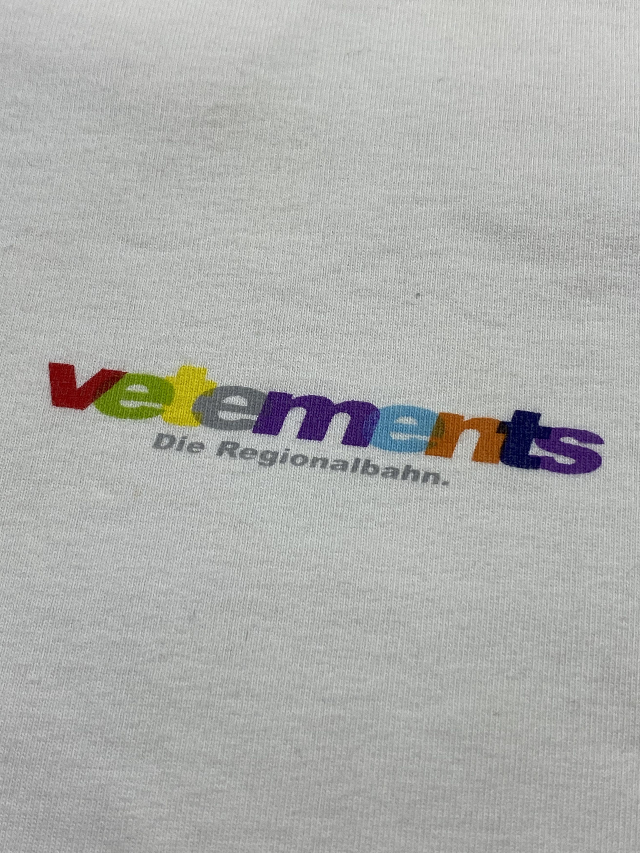 Vetements Vetements Die Regionalbahn Crewneck Size US S / EU 44-46 / 1 - 4 Thumbnail