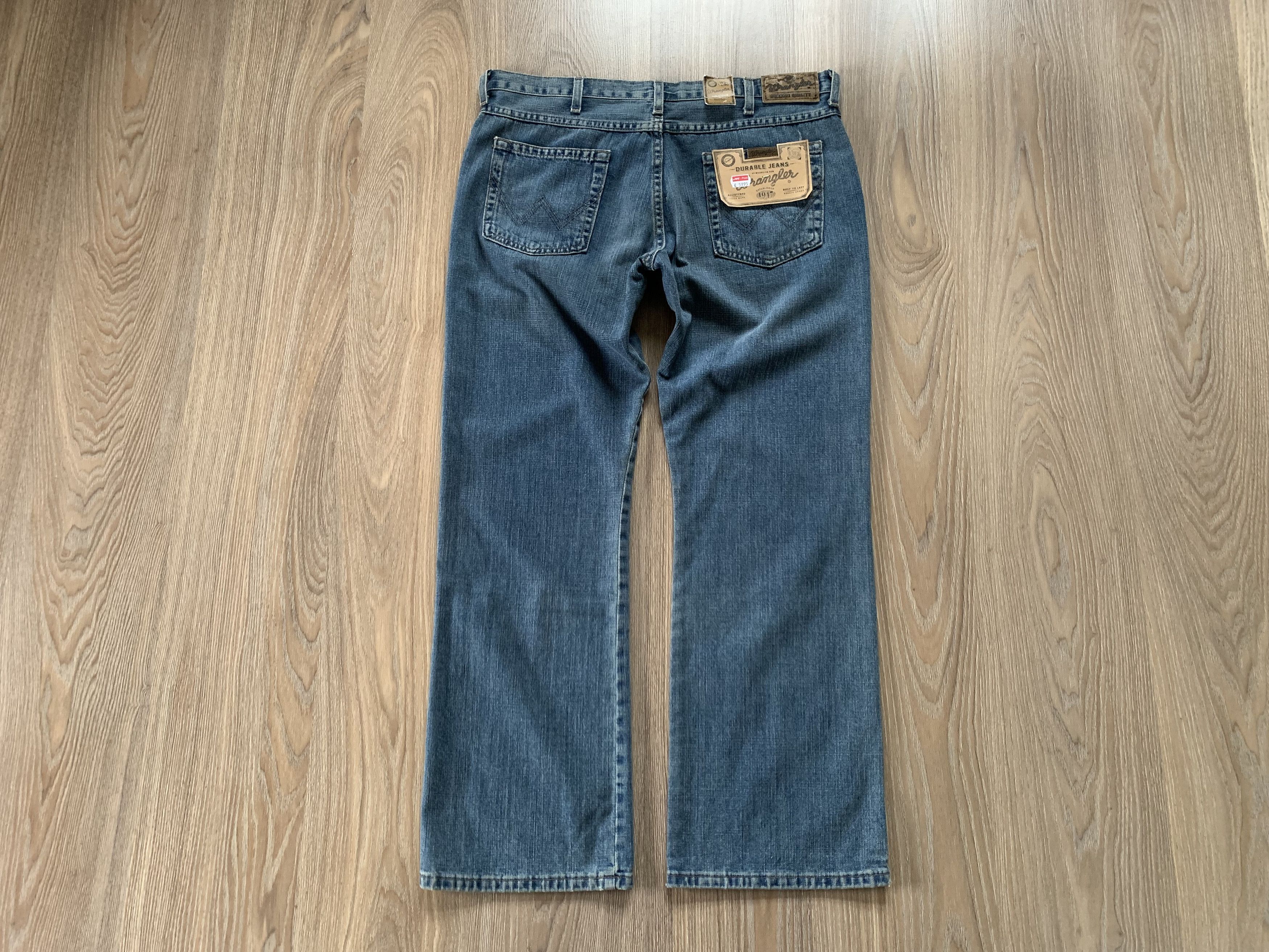 Denime × Wrangler Wrangler Bootcut Light Blue Jeans Size US 34 / EU 50 - 2 Thumbnail