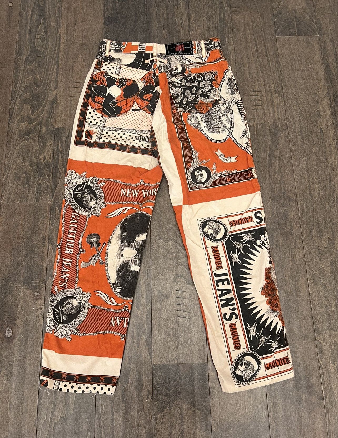 Jean Paul Gaultier Jean Paul Gaultier Tattoo Capri Pants Size 27" / US 4 / IT 40 - 2 Thumbnail