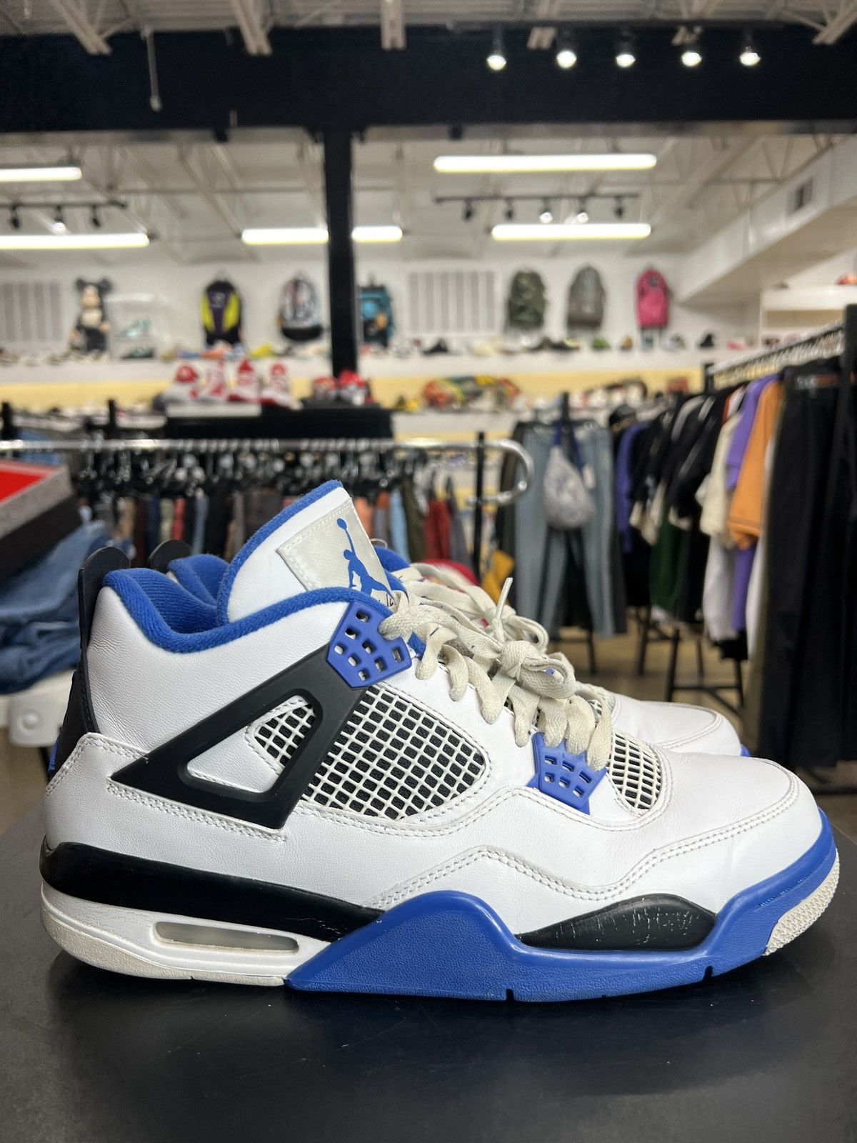 Jordan Brand Air Jordan 4 Motorsport Sz. 10 (2017) Size US 10 / EU 43 - 6 Thumbnail