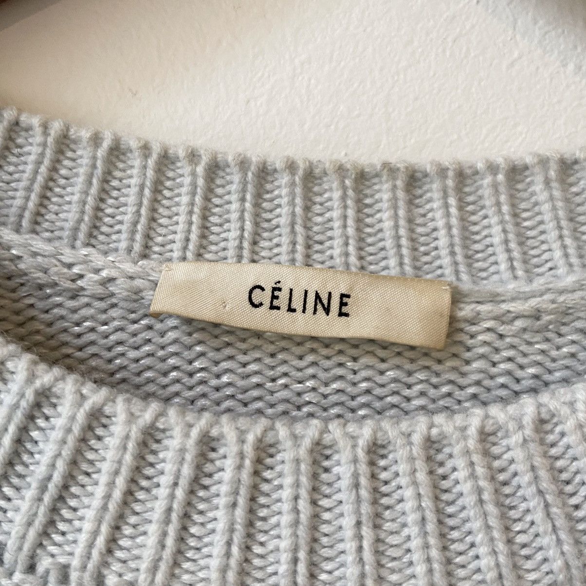 Celine Phoebe Philo Era Celine Boxy Knit Size M / US 6-8 / IT 42-44 - 3 Thumbnail