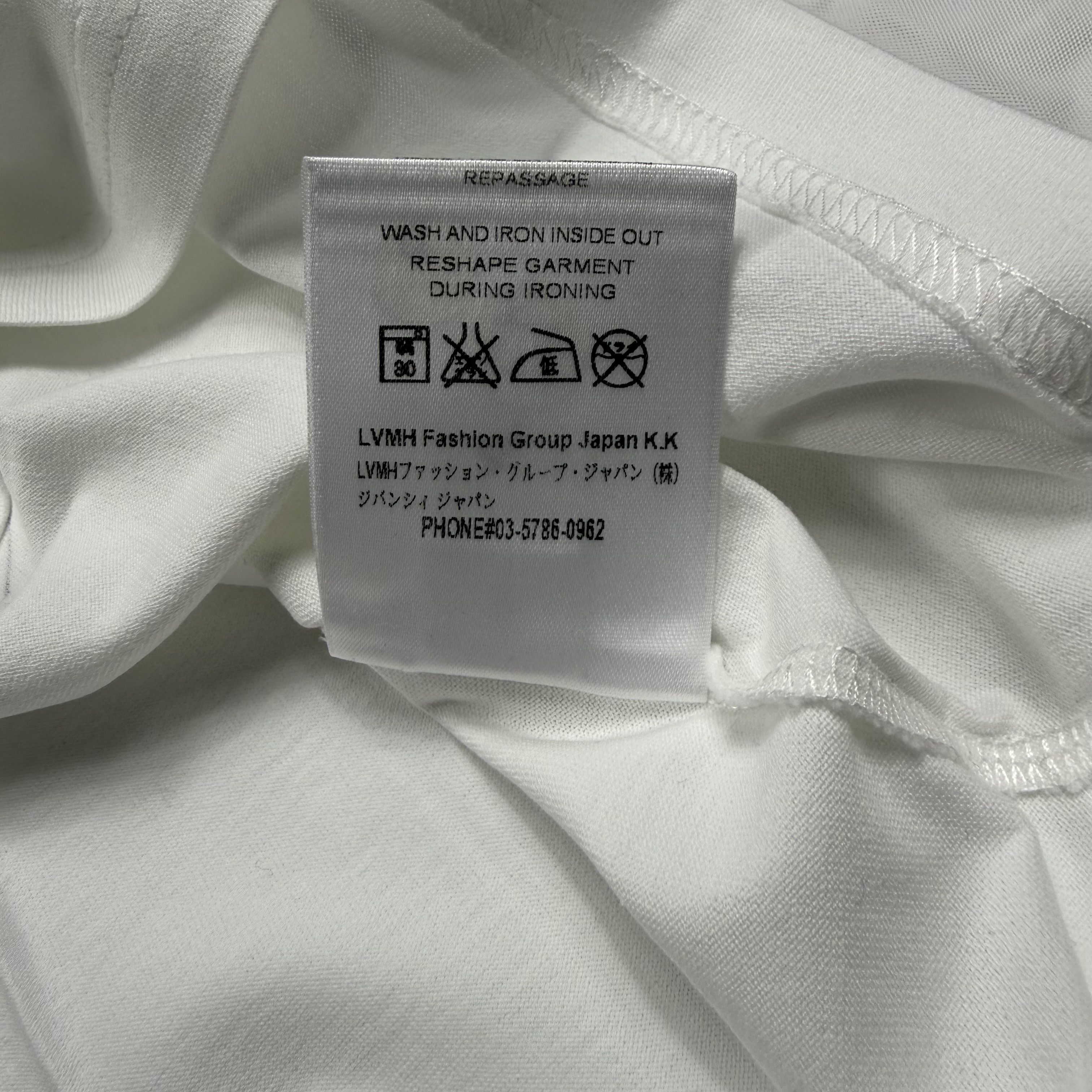 Givenchy Givenchy White Screaming Monkeys Cuban Fit T-Shirt Small Size US S / EU 44-46 / 1 - 5 Thumbnail