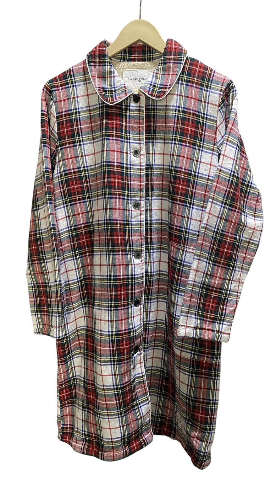 Issey Miyake Tsumori Chisato Sleep Plaid Cotton Flannel Night Size US M / EU 48-50 / 2 - 1 Thumbnail