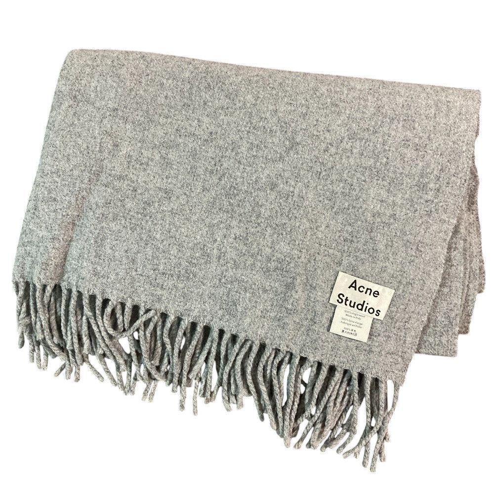 Acne Studios Acne Studios Virgin Wool Fringe Scarf Textile Scarf DUTY FREE for USA