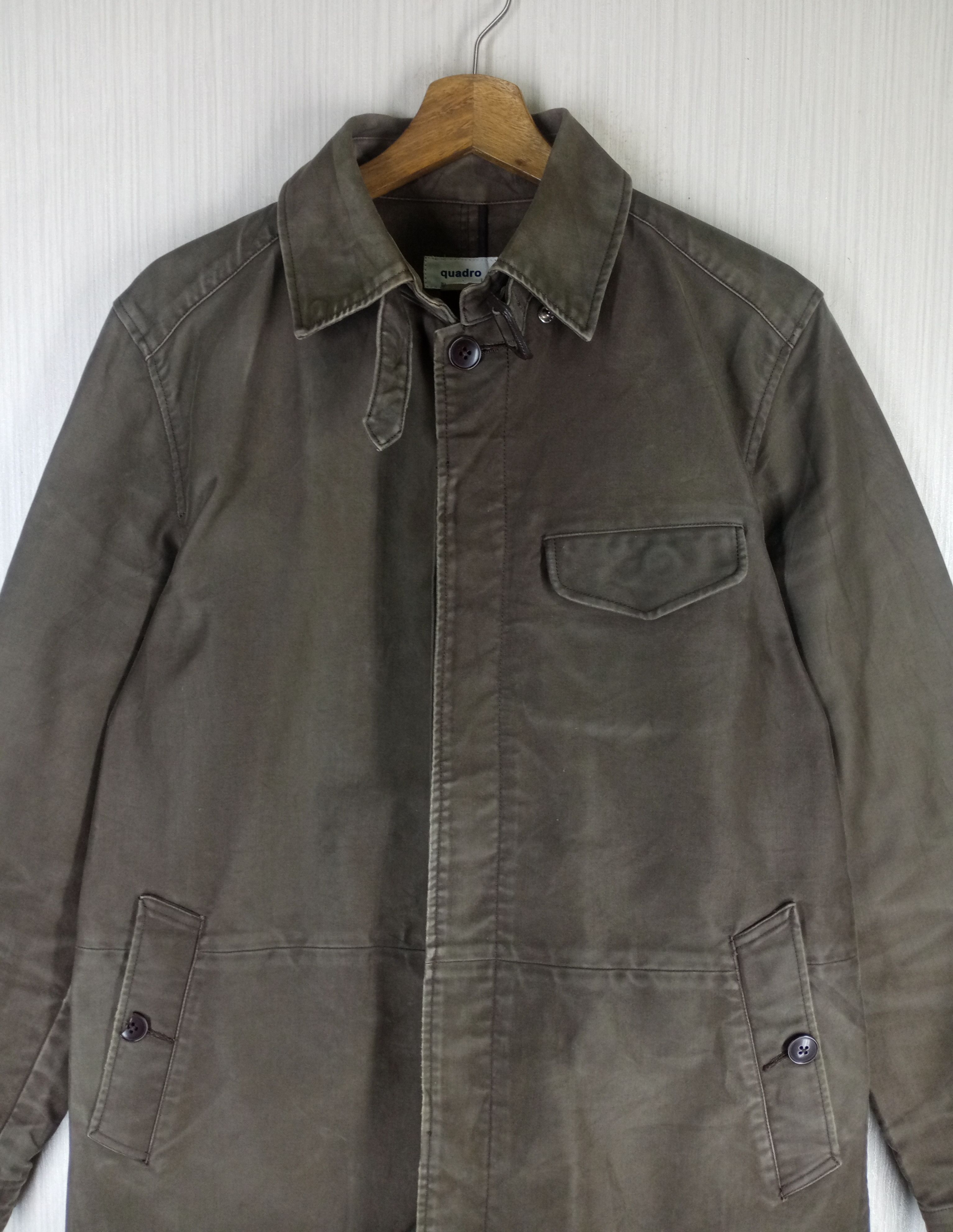 45rpm Rare Japanese Brand Quadro Parka Jacket Size US M / EU 48-50 / 2 - 2 Thumbnail