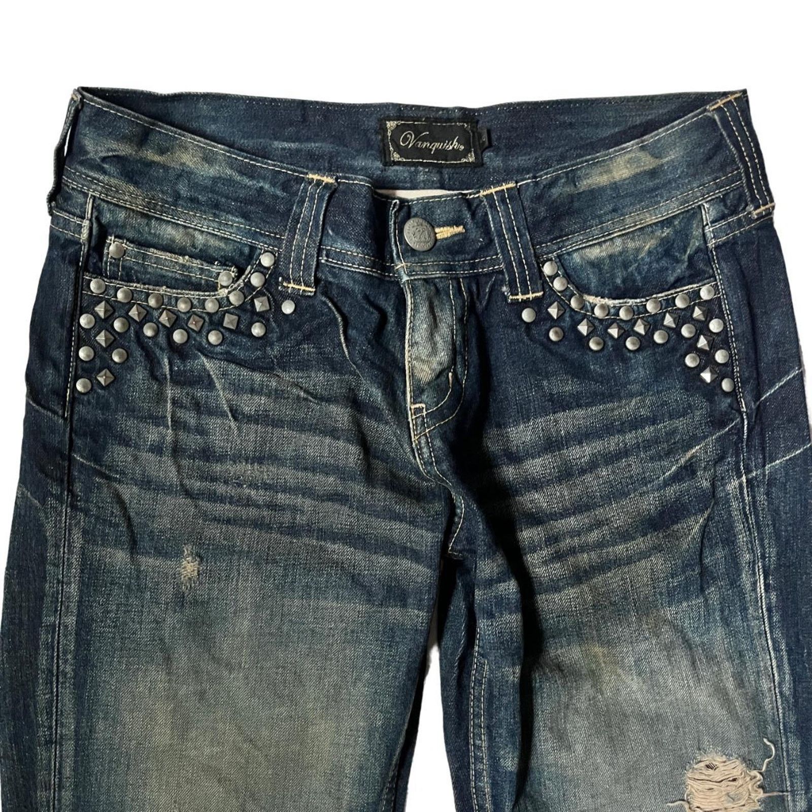 Tornado Mart Japanese label vanquish denim 00s Size US 32 / EU 48 - 2 Thumbnail