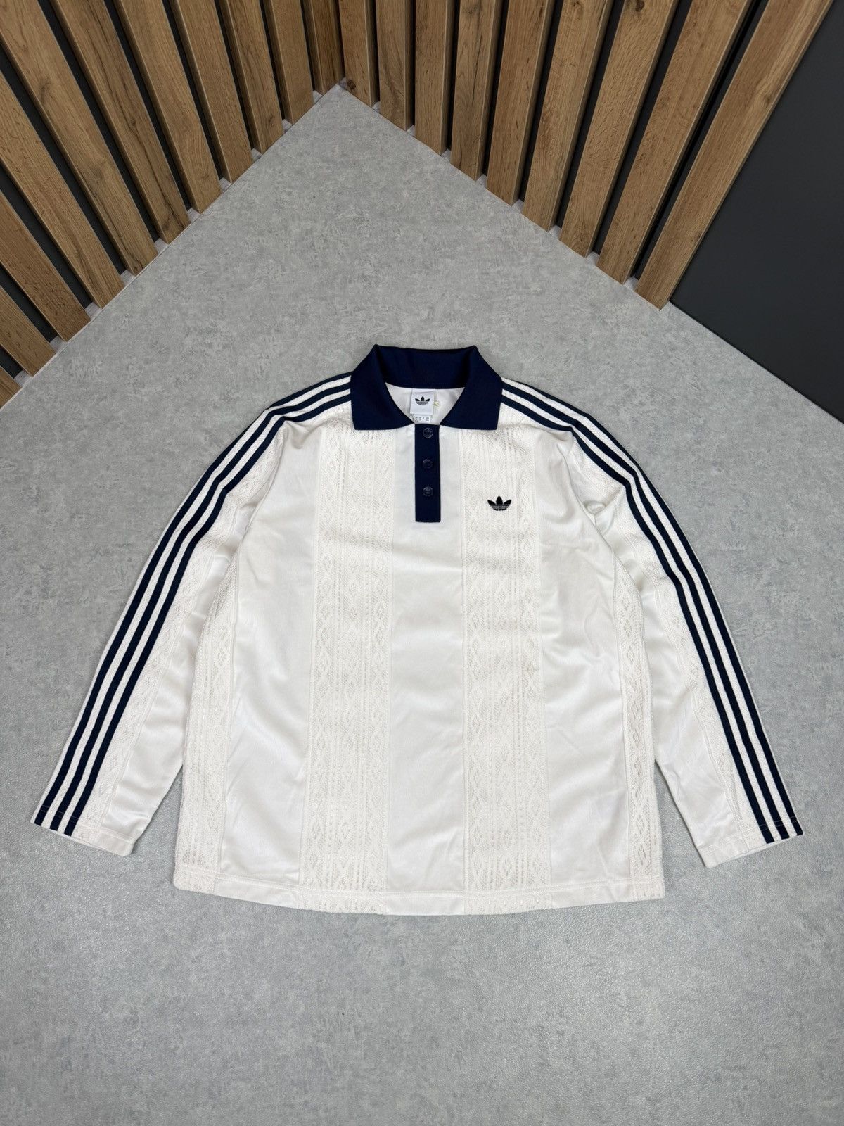 Adidas Adidas Winterised Longsleeve Soccer Jersey White Size M Size M / US 6-8 / IT 42-44 - 9 Thumbnail