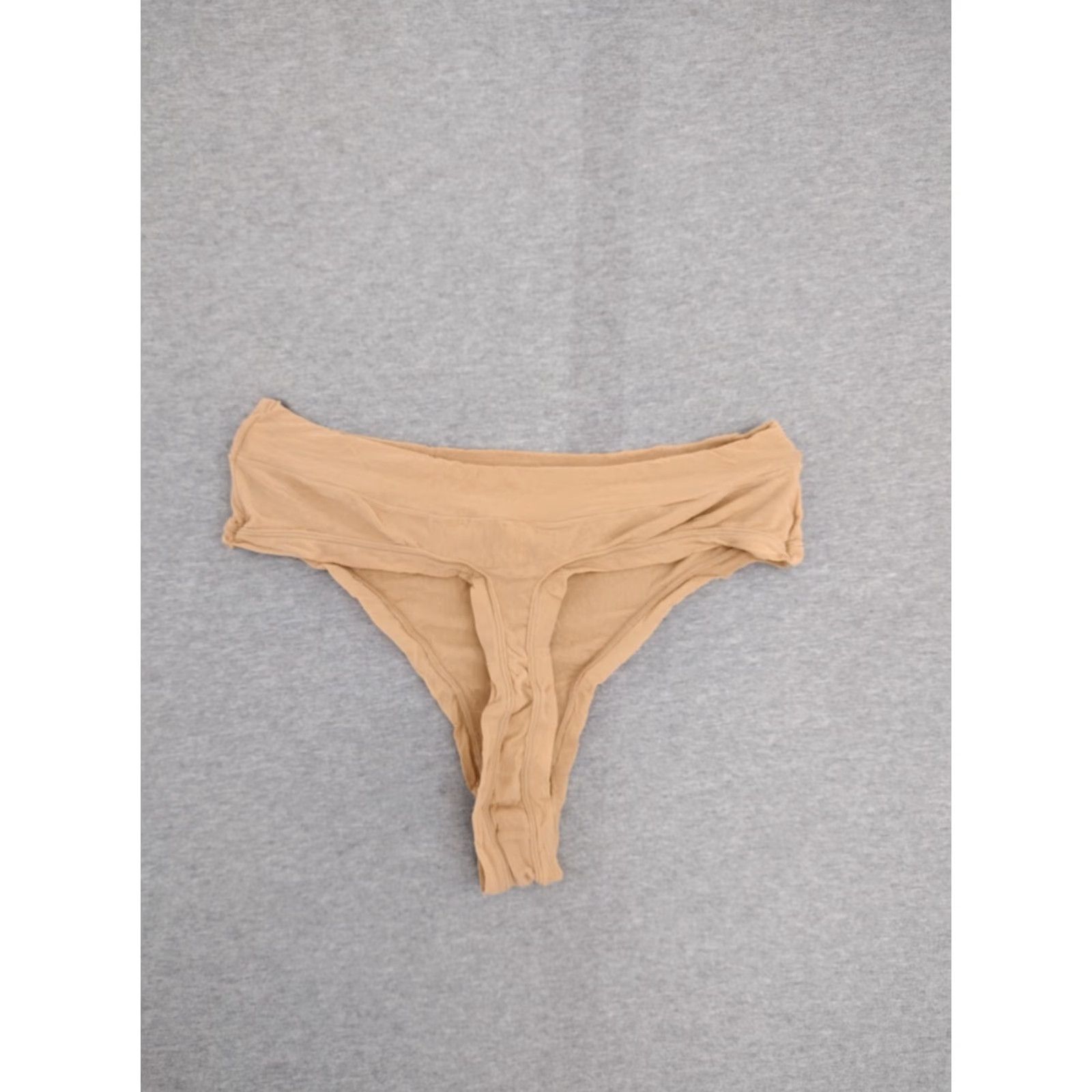 SKIMS **SKIMS Women's Ochre Soft Comfortable Plus Size Panties Thong** User: SKIMS Women's Ochre Soft Comfortable Plus Size Panties Thong Size 4X Size 40" / US 18 - 2 Thumbnail