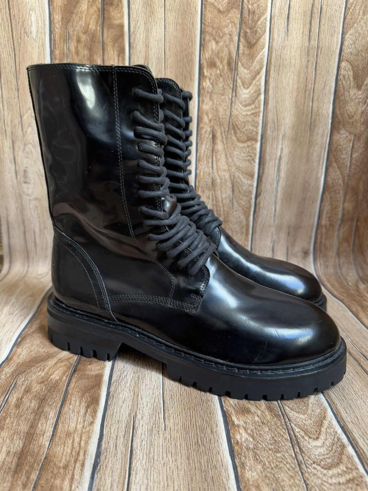 Ann Demeulemeester Patent leather ALEC boots Size US 9 / IT 39 - 2 Thumbnail