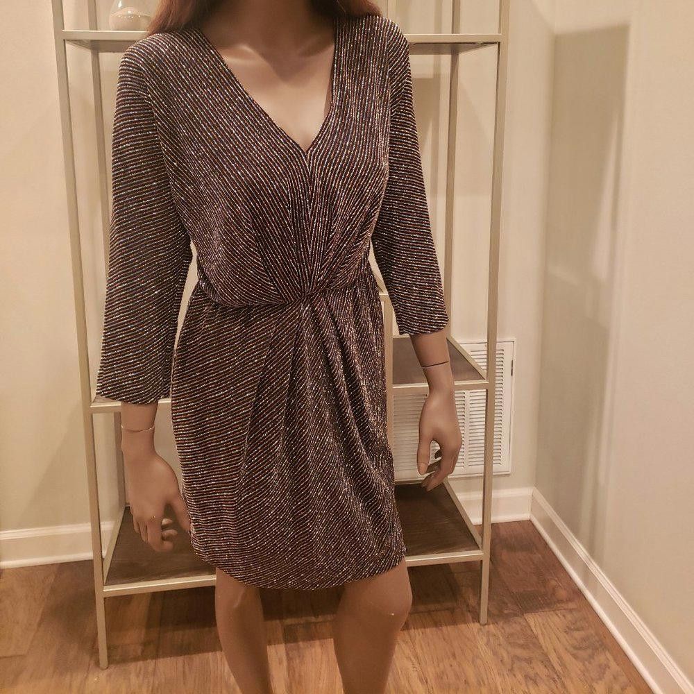 Designer Trina Turk "Lush Life" Chevron Stripe Tunic Jersey Dress | Grailed