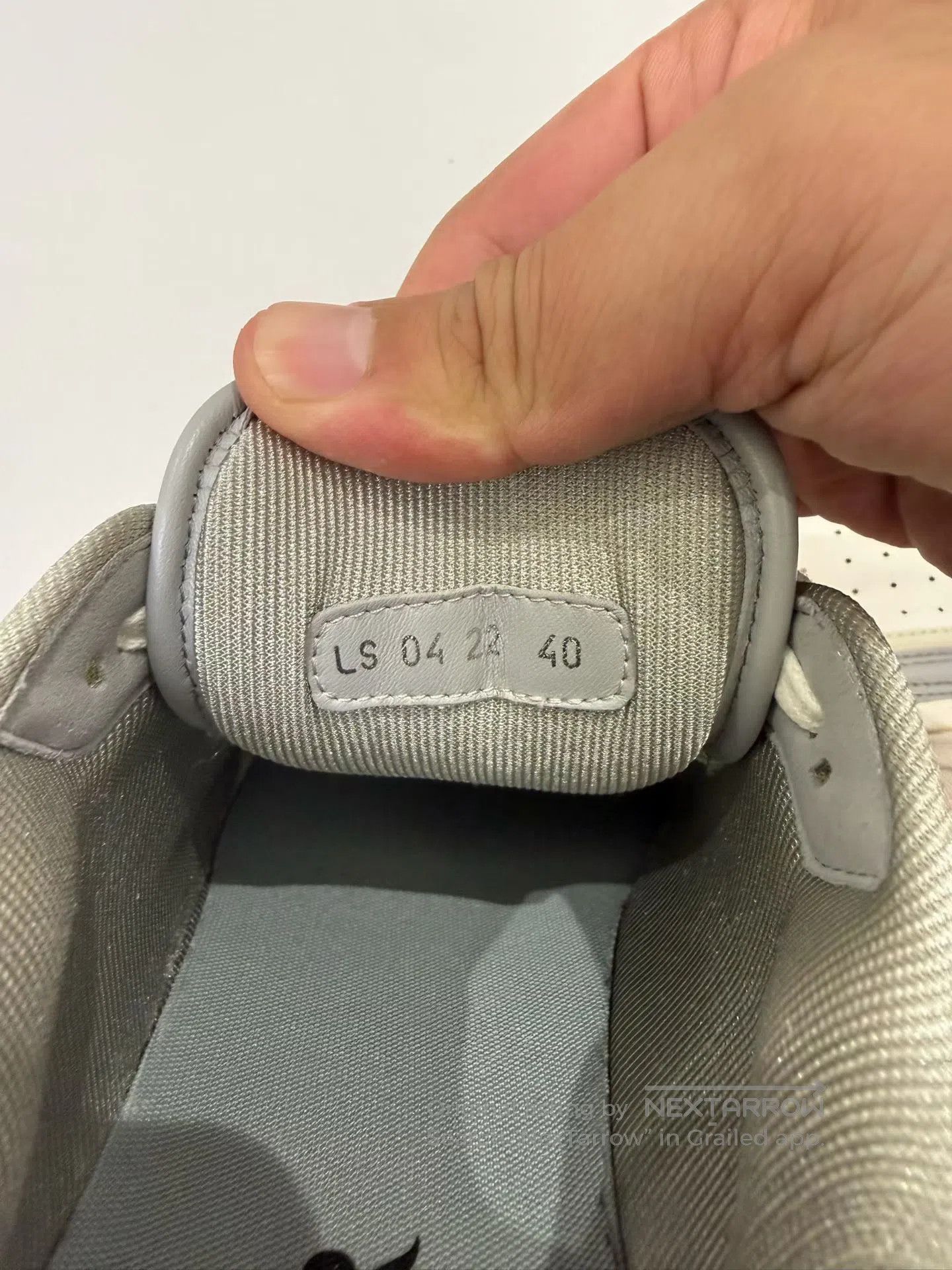 Dior Dior Gray and White Side Logo Retro Sport Shoes| Size US 7 / EU 40 - 7 Thumbnail
