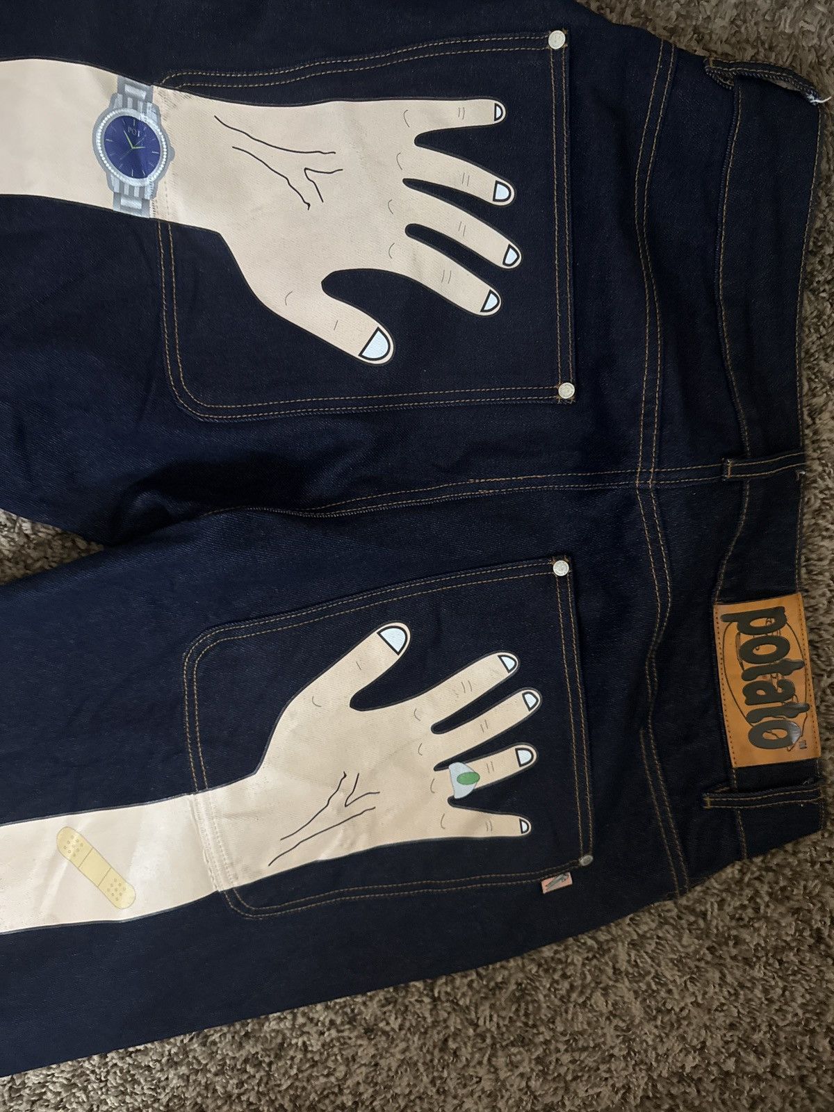 Imran Potato Imran potato Hand denim Size US 36 / EU 52 - 3 Thumbnail