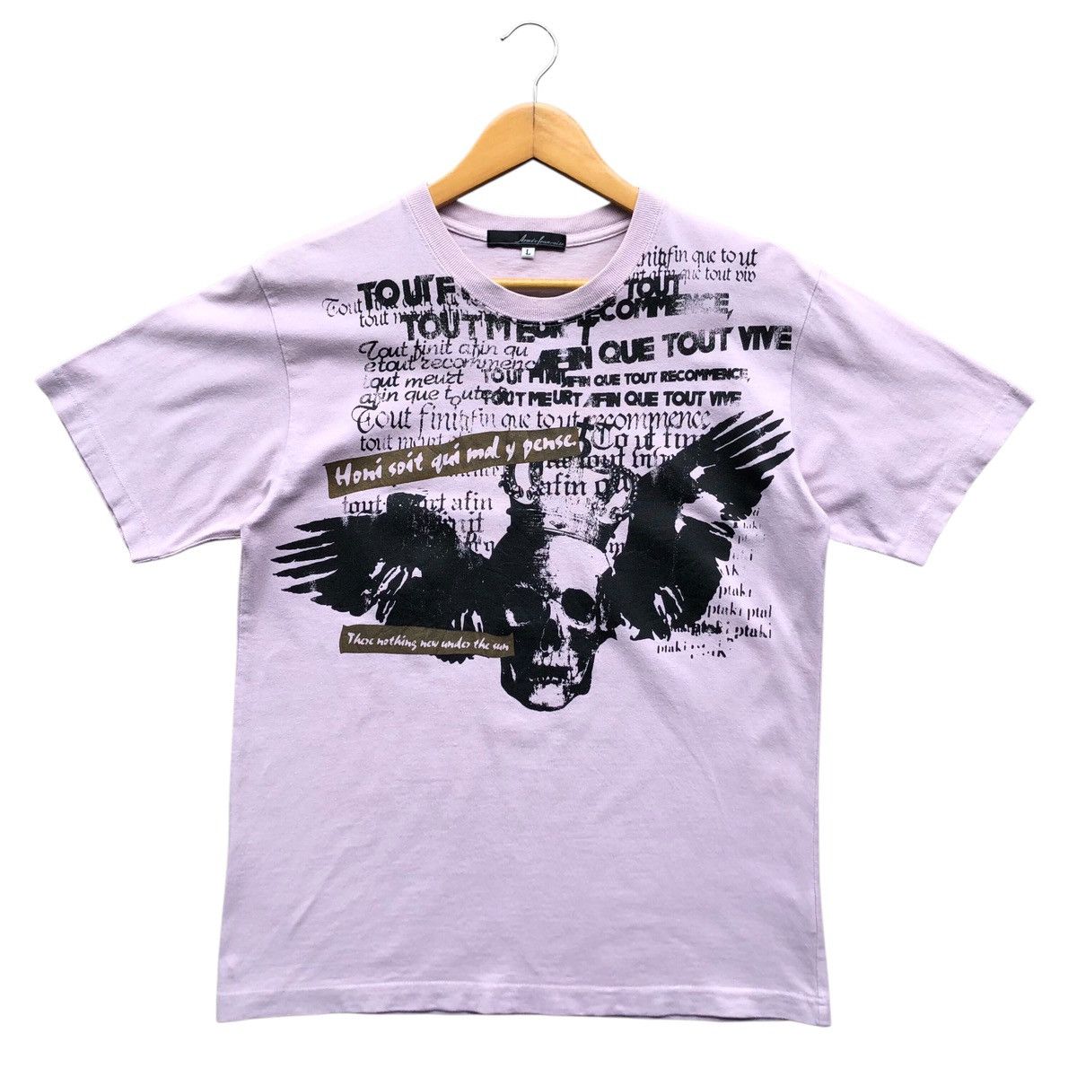 Tornado Mart 💥rare💥 Japanese ARMEE FRANCAISE skull tshirt Size US L / EU 52-54 / 3 - 1 Thumbnail
