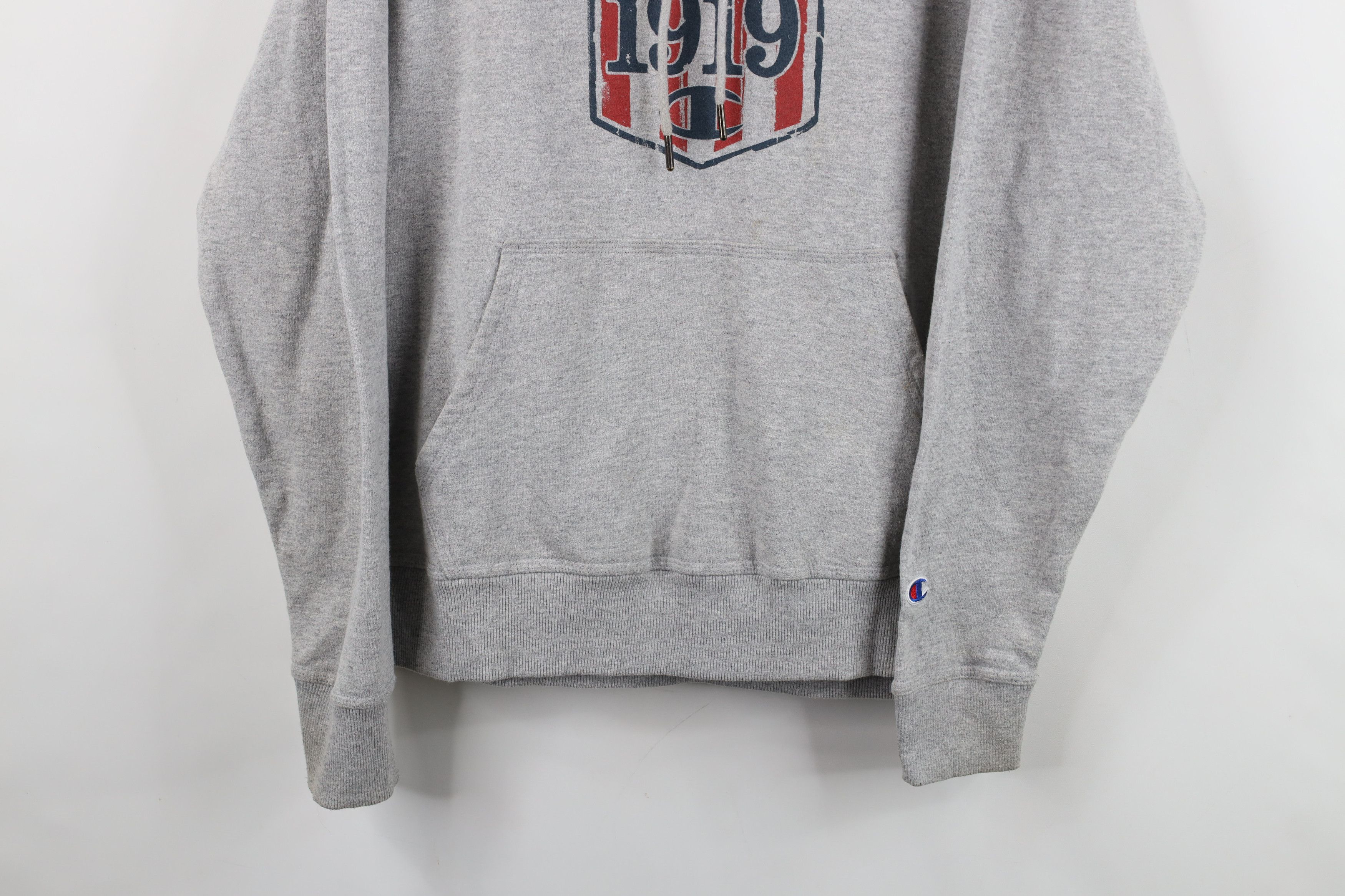 Champion Vintage Y2K Champion USA Hoodie Sweatshirt Heather Gray Size US M / EU 48-50 / 2 - 3 Thumbnail