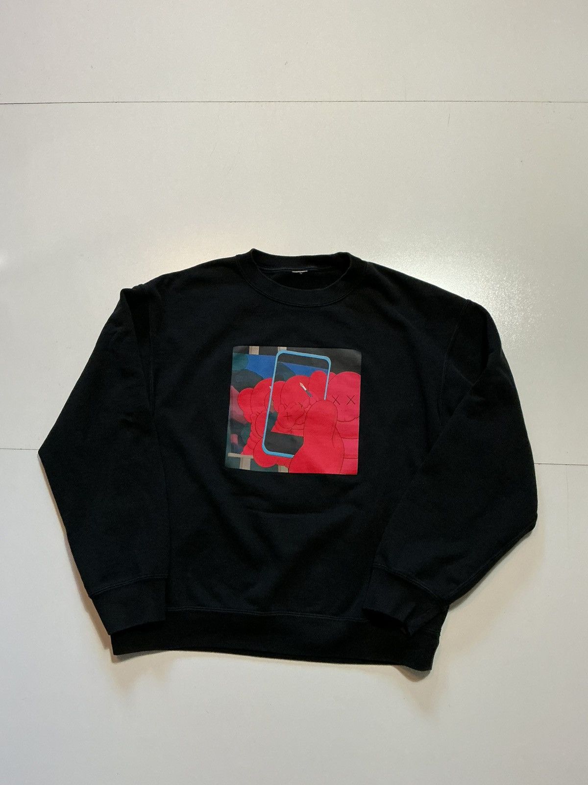 Andy Warhol × Kaws × Uniqlo UT Uniqlo X Andy Warhol X Kaws Box Logo Pullover Sweatshirt Size US M / EU 48-50 / 2 - 4 Thumbnail