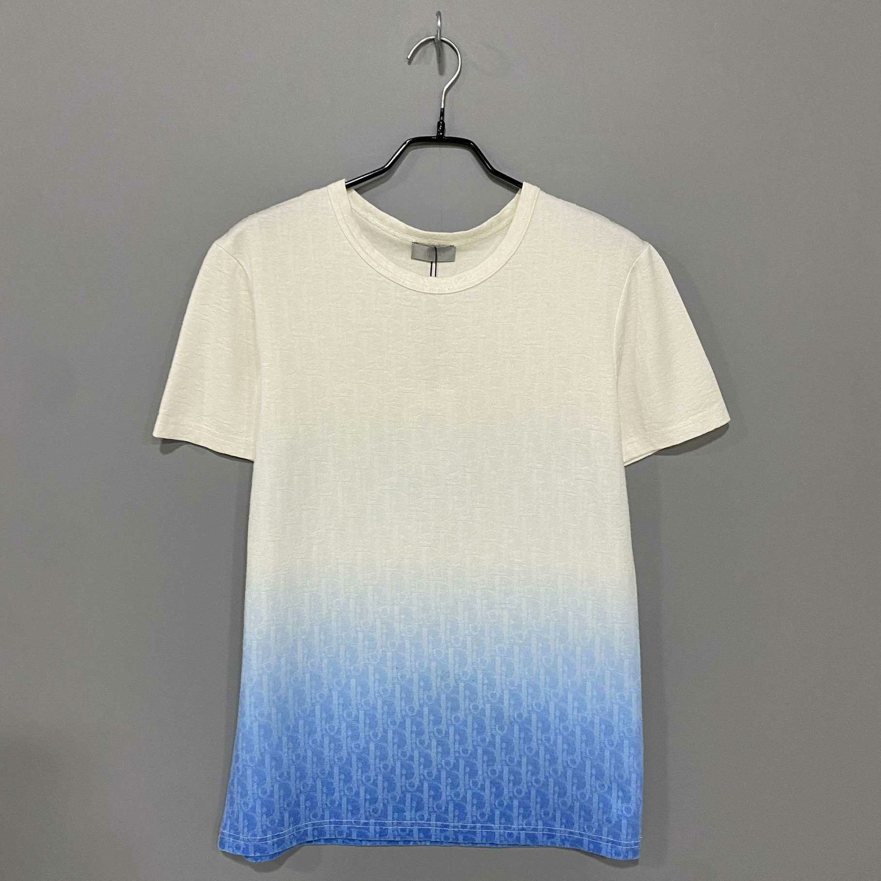Dior Dior Tie-Dye Gradient Blue T-Shirt xs Men Size US XS / EU 42 / 0 - 1 Thumbnail