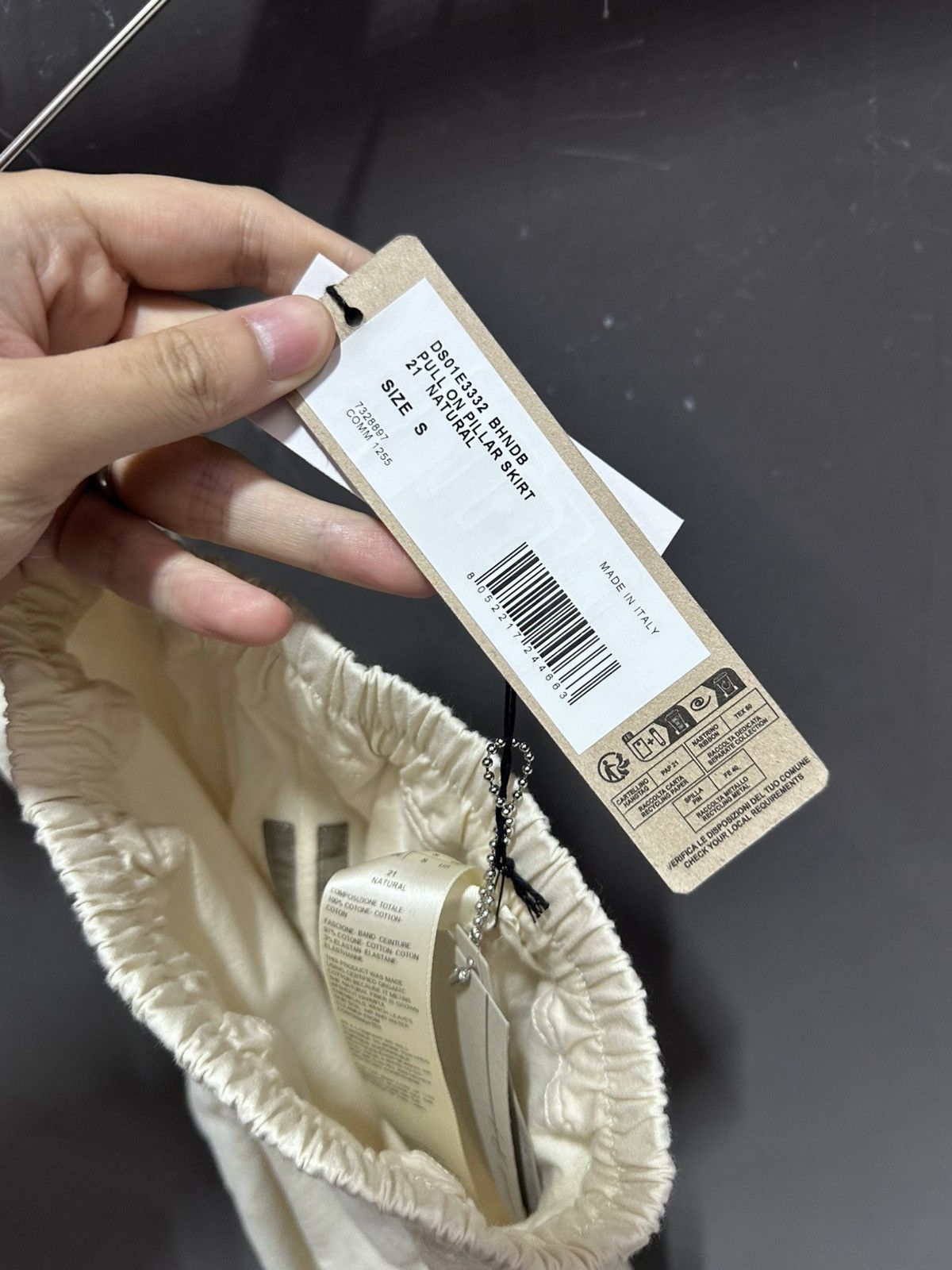 Rick Owens Drkshdw Rick Owens drkshdw Pull on pillar skirt Size 26" / US 2 / IT 38 - 5 Thumbnail