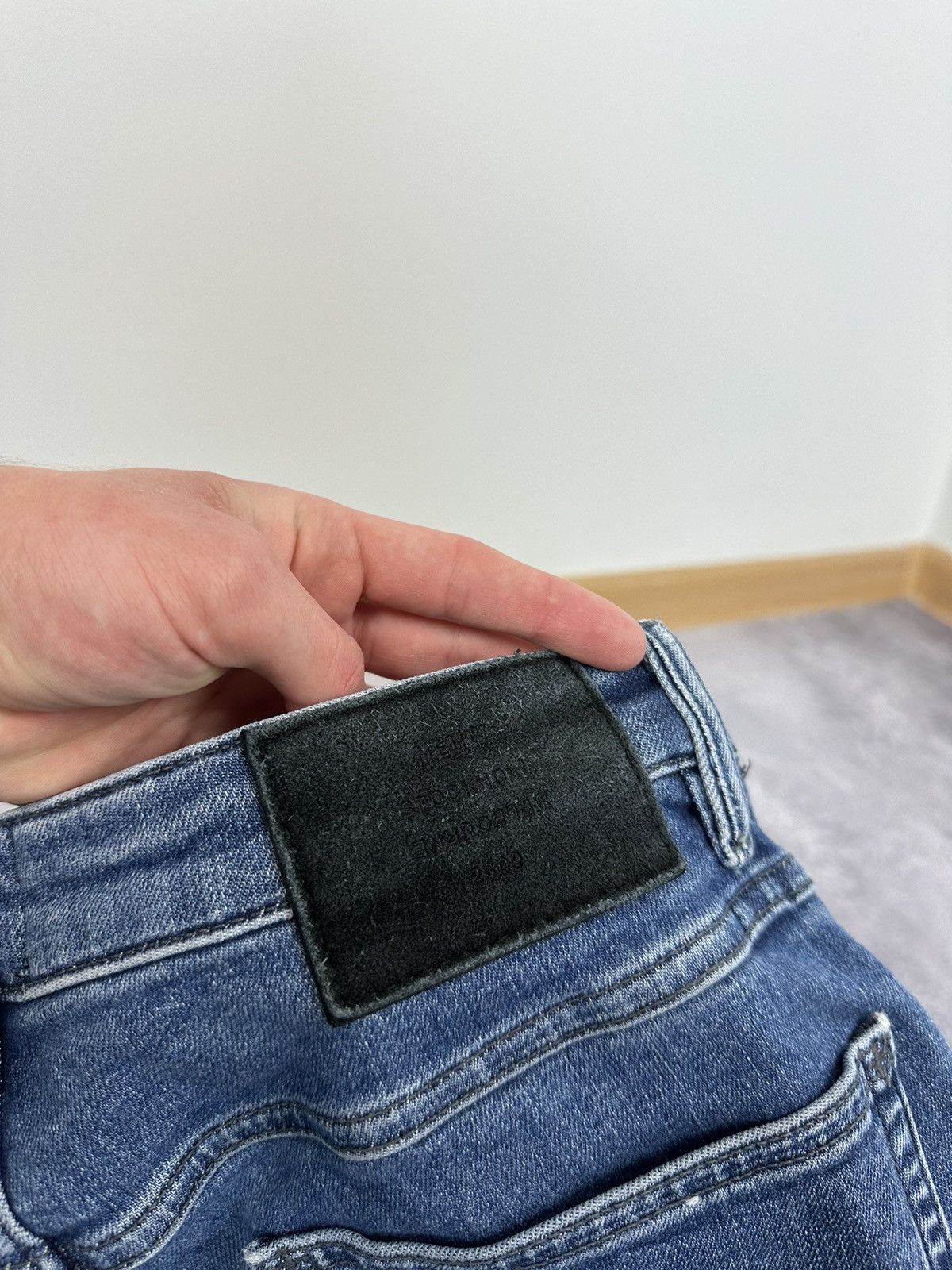 NEUW Denim Vintage Neuw Iggy Skinny Avant Garde Designer Opium Jeans Size US 32 / EU 48 - 8 Thumbnail