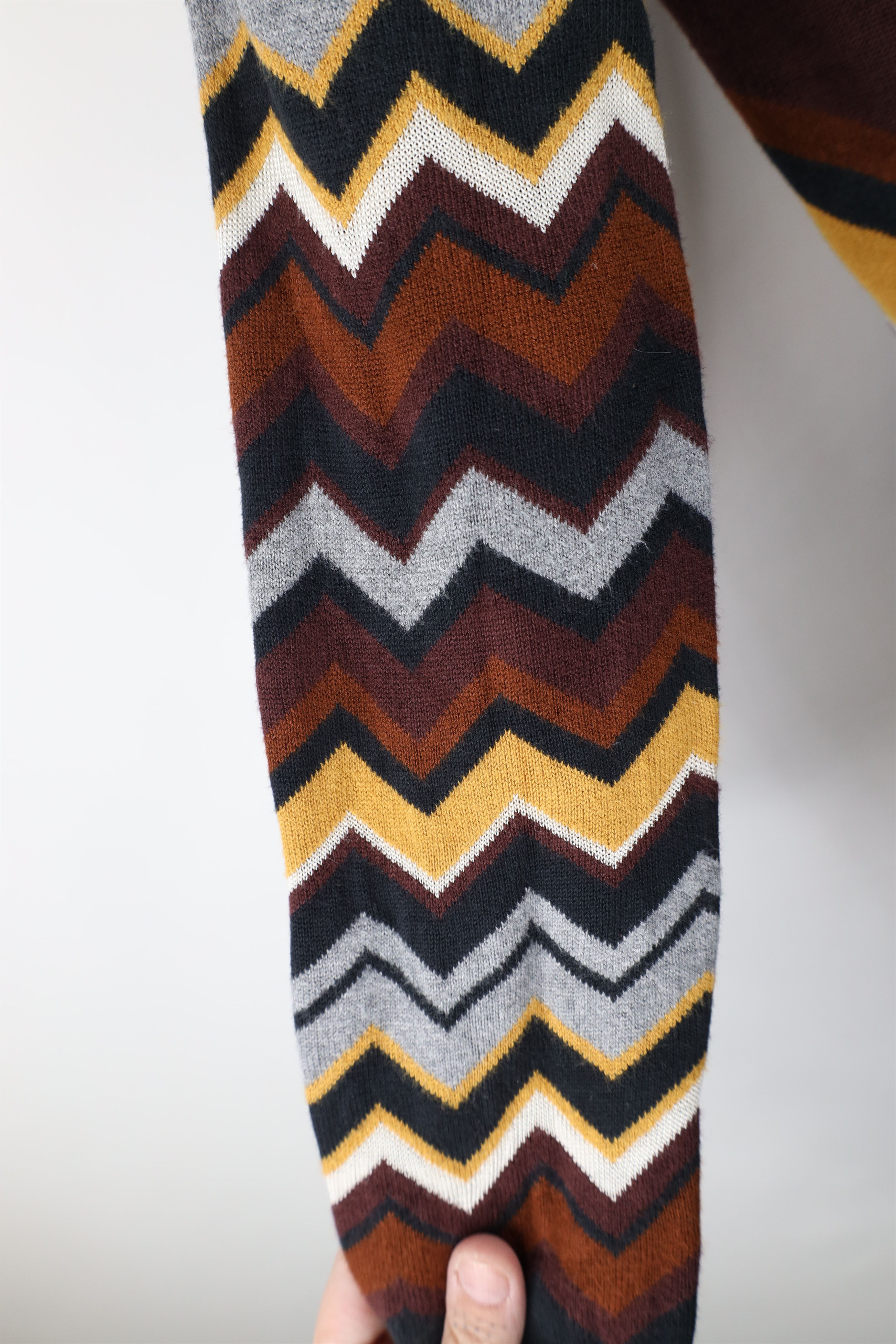 Missoni Missoni For Target Zig Zag Knit Open Front Cardigan Sweater Size S / US 4 / IT 40 - 6 Thumbnail