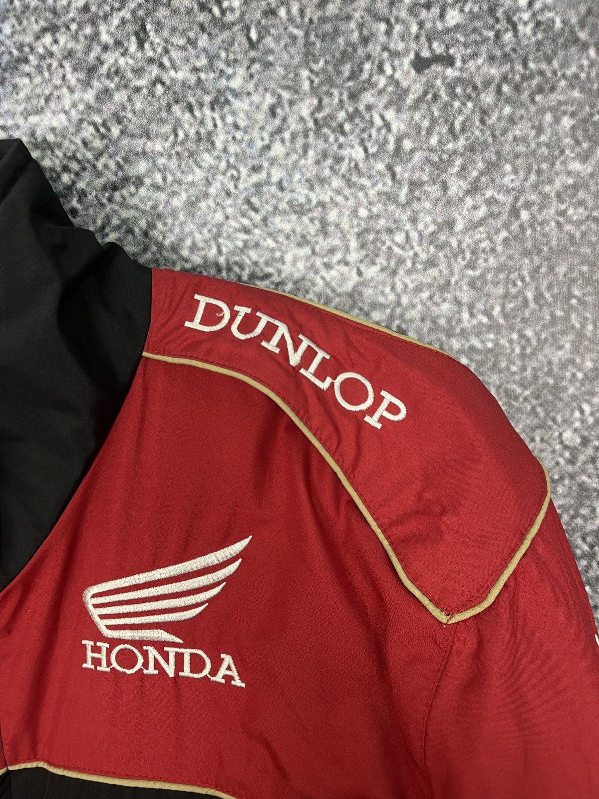 Honda Vintage Honda Racing Team Jacket Dunlop Y2K Big Logo F1 Rare Size US S / EU 44-46 / 1 - 12 Thumbnail