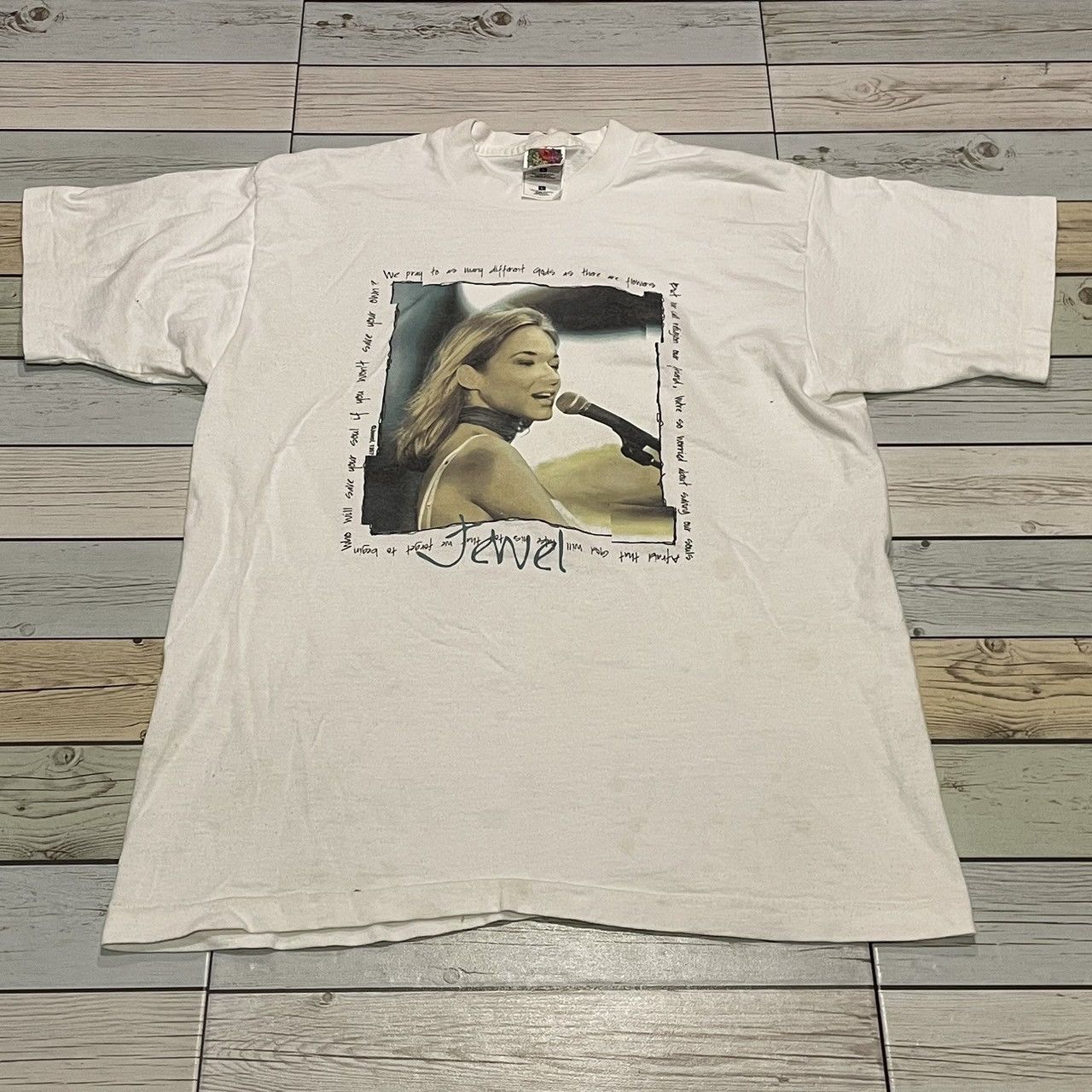 Band Tees × Rap Tees × Vintage Rare Vintage Jewel Band Tour Tee Size US L / EU 52-54 / 3 - 1 Thumbnail