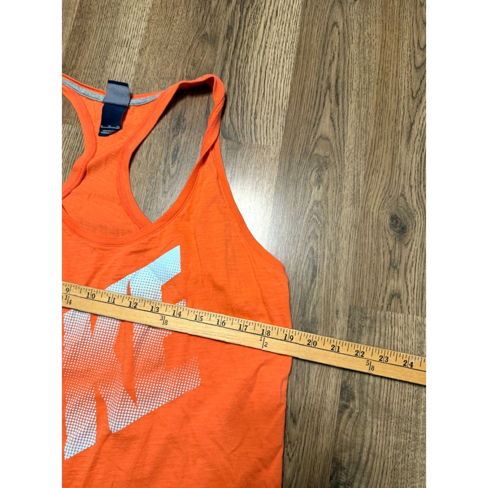 Nike Nike Tank Top Womens XL Orange Racerback Sleeveless Size XL / US 12-14 / IT 48-50 - 7 Thumbnail