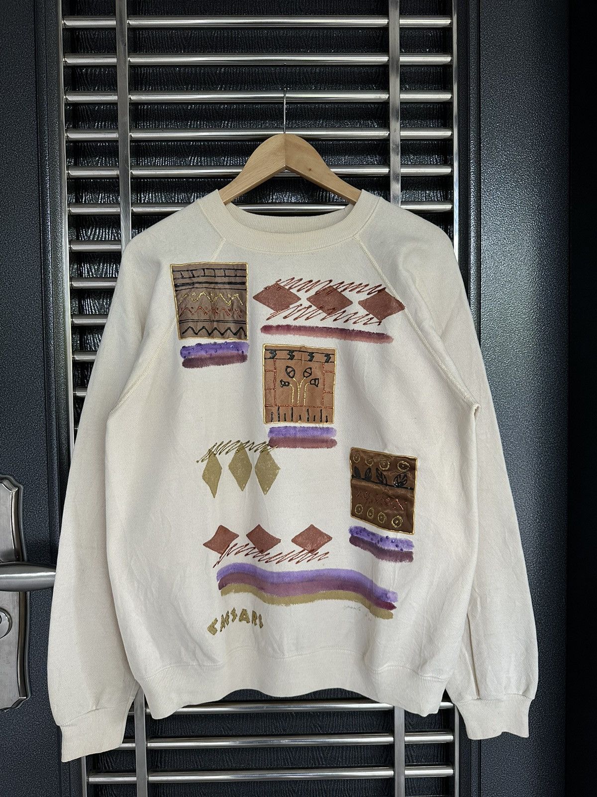 Vintage Vintage Caesars Exclusively Art Sweatshirt Size US L / EU 52-54 / 3 - 1 Thumbnail