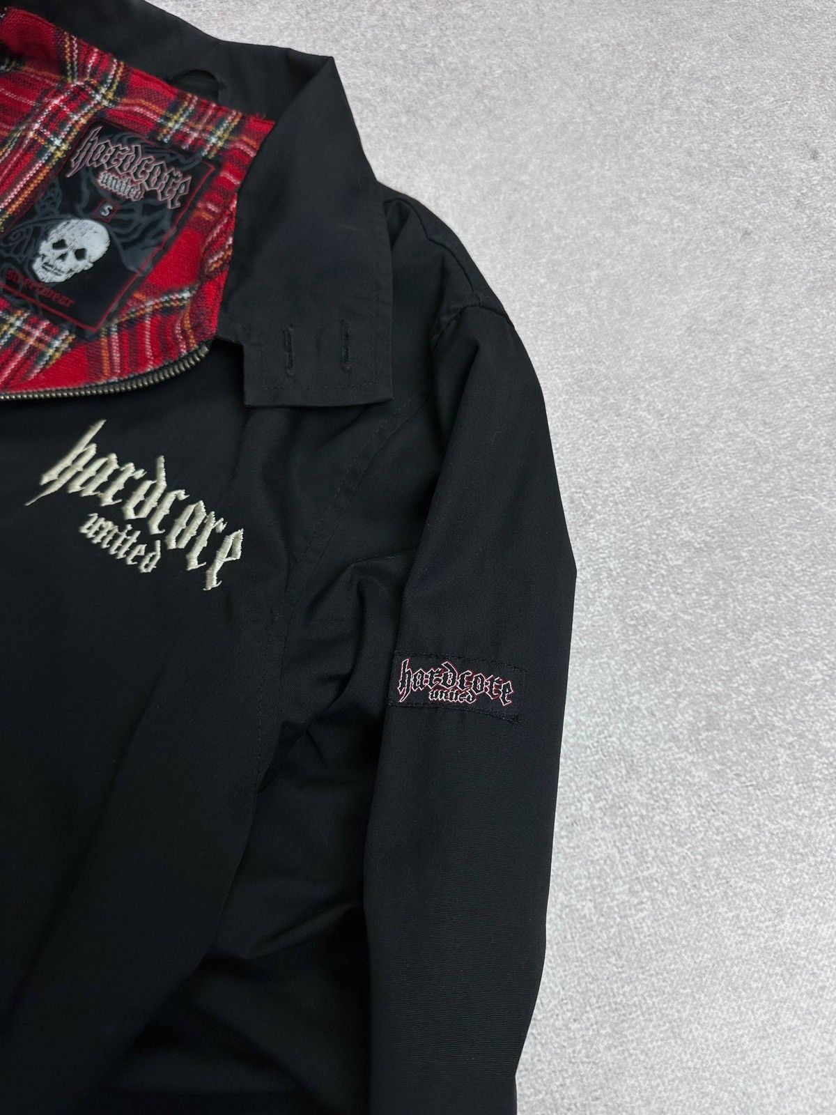 Vintage Vintage 90s Hardcore United Rave Bomber Jacket Rare S Size US S / EU 44-46 / 1 - 7 Thumbnail