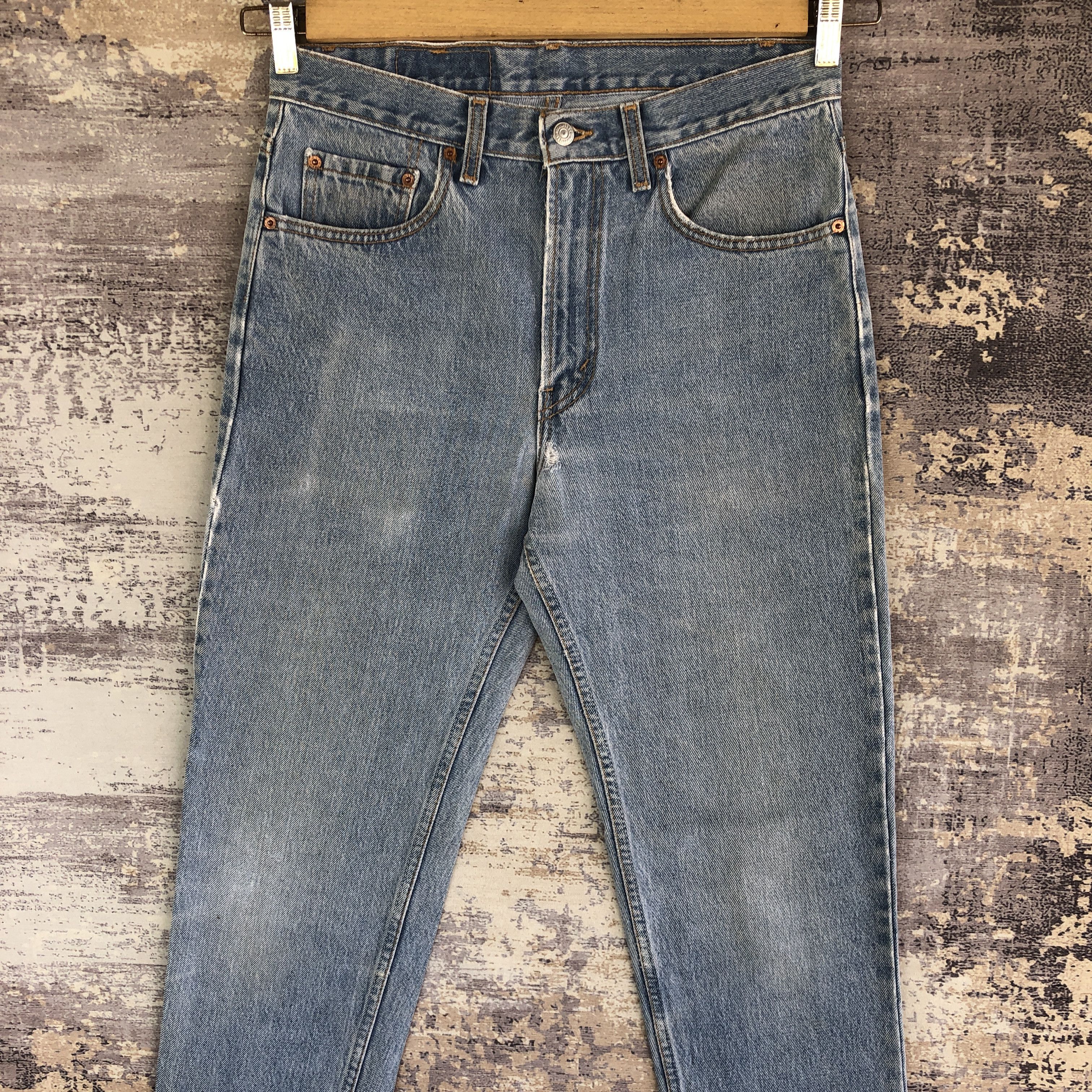 Levi's Vintage Y2K Levis Faded Jeans Levi's 512 Tapered Denim Size US 30 / EU 46 - 4 Thumbnail
