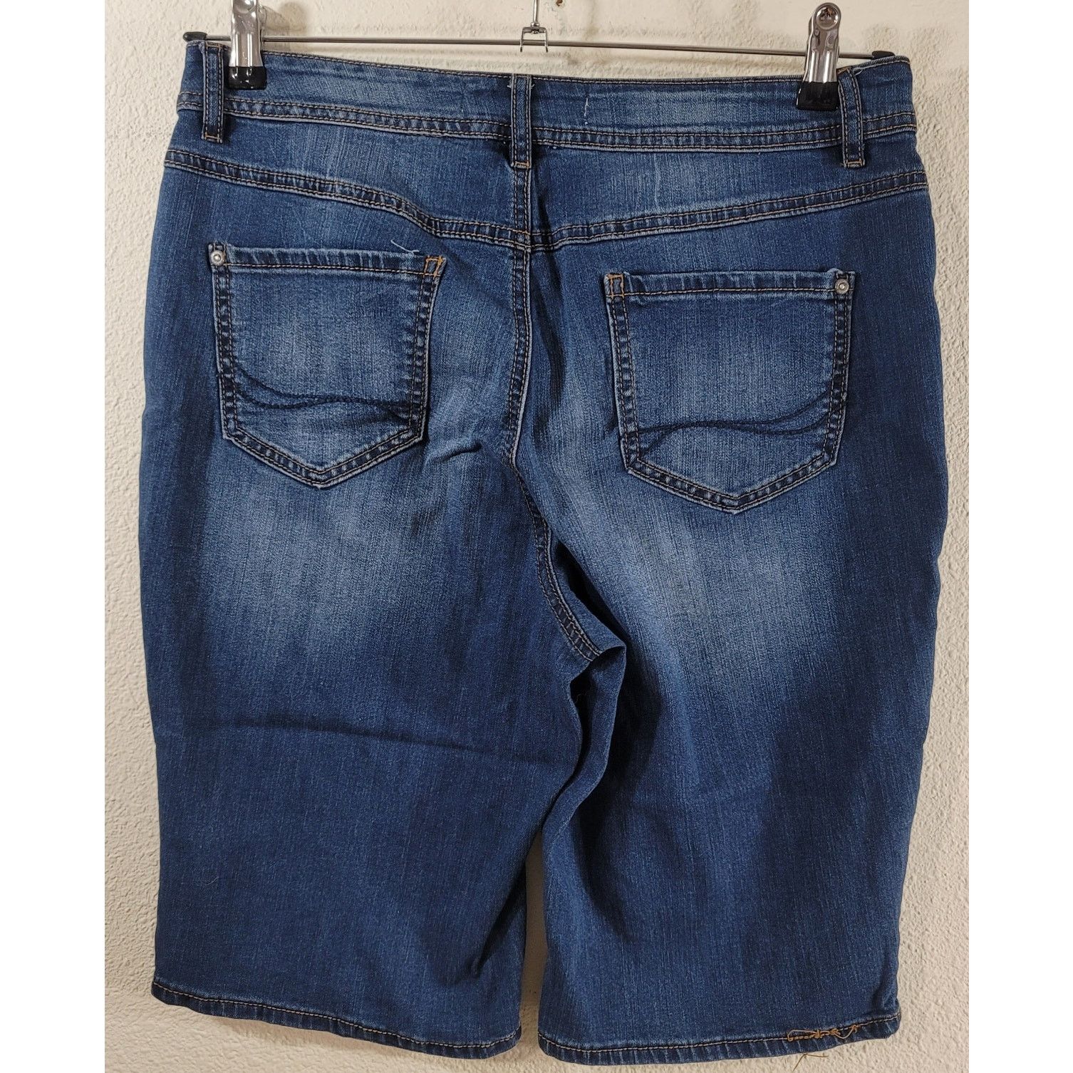 Other Cato Blue Light Washed Classic Denim Bermuda Shorts 12 Size 34" / US 12 / IT 48 - 2 Thumbnail