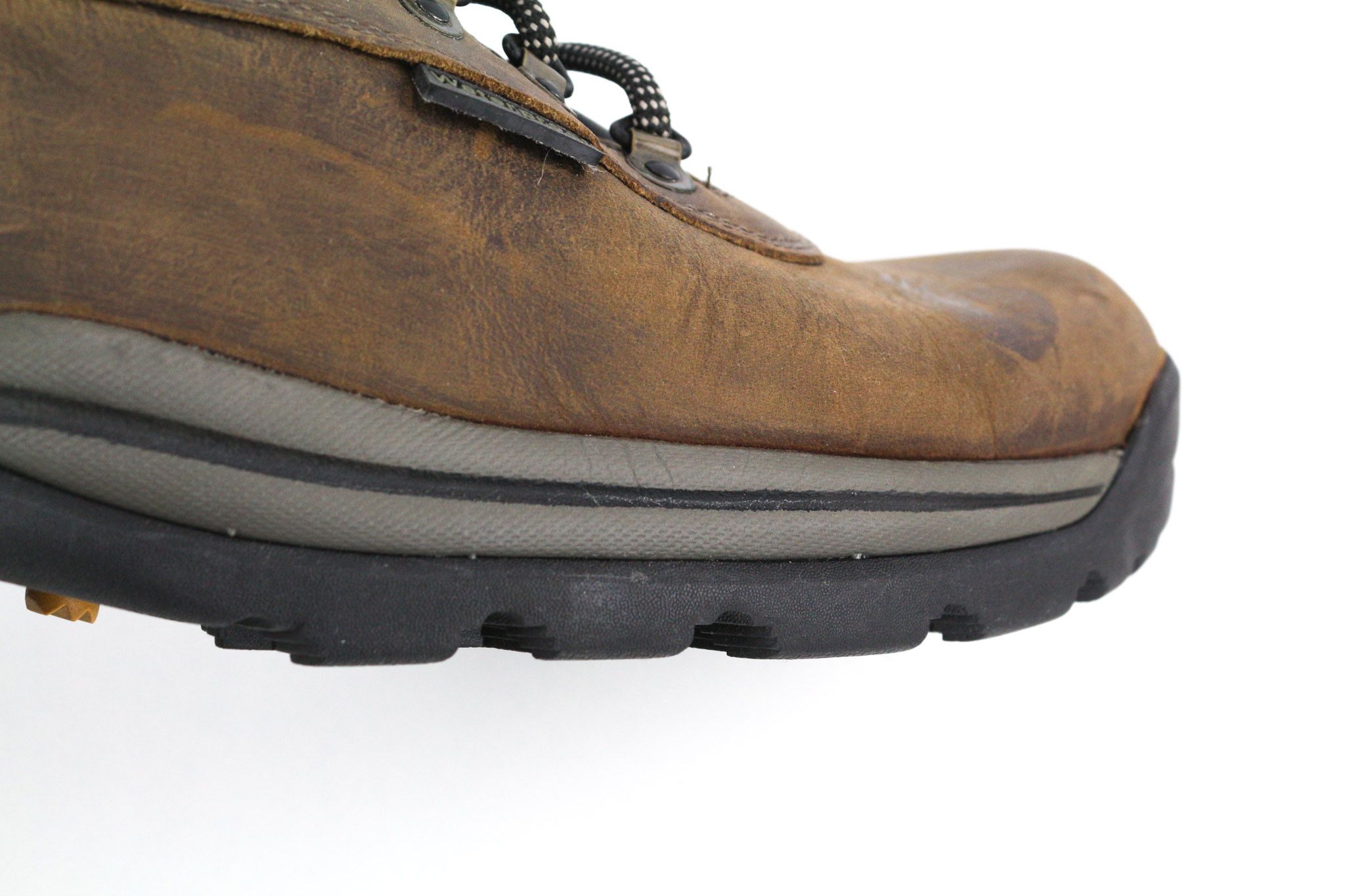 Timberland 12135-A5946 EU44 Brown Leather High Top Laced Shoes 80565 Size US 11 / EU 44 - 14 Thumbnail