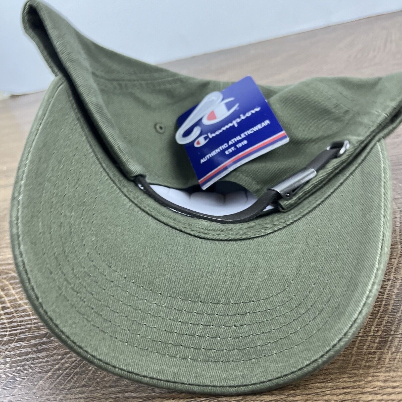 Champion Champion Green Hat Champion Brand Baseball Cap Adjustable Gr Size ONE SIZE - 14 Thumbnail