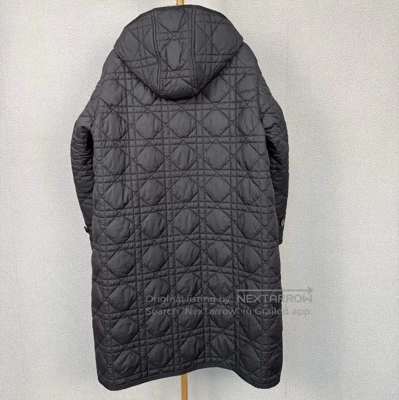 Dior Dior Black Quilted Cotton Women's Coat . Size XS / US 0-2 / IT 36-38 - 2 Thumbnail