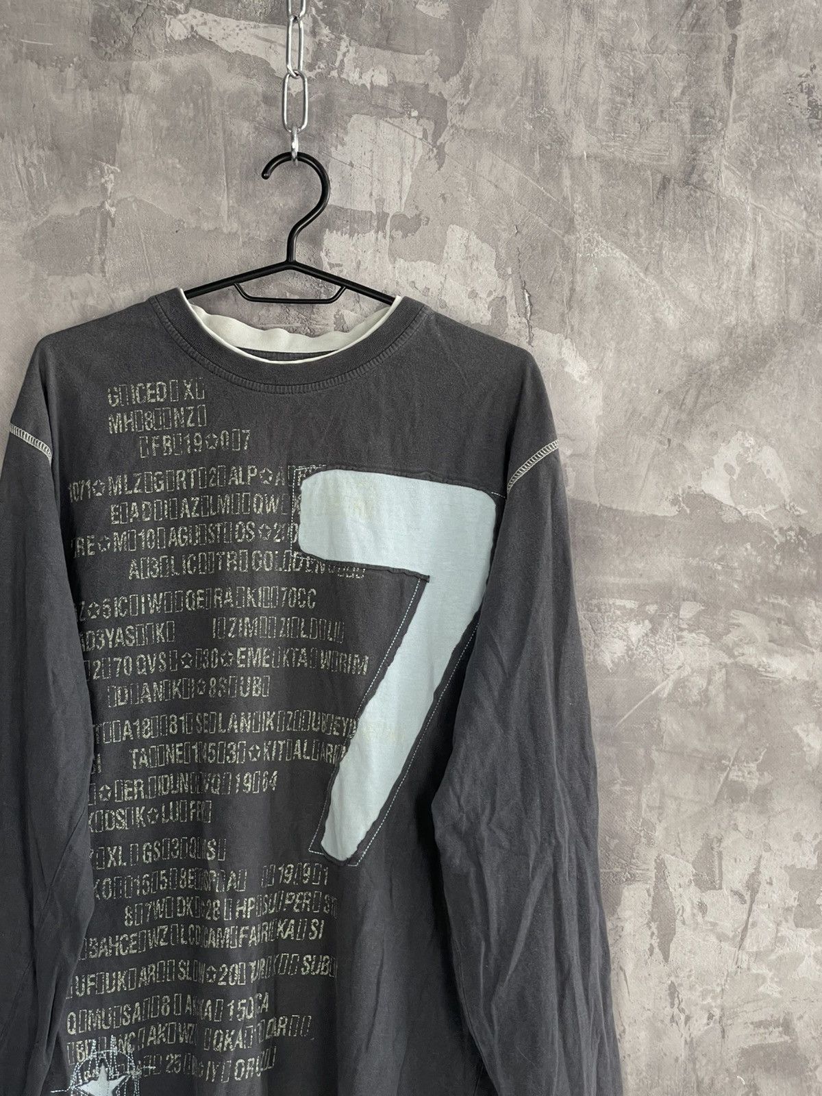 Beauty Beast × If Six Was Nine × Le Grande Bleu (L.G.B.) Y2K Gothic Glamour Avant Garde Longsleeve Size US M / EU 48-50 / 2 - 4 Thumbnail